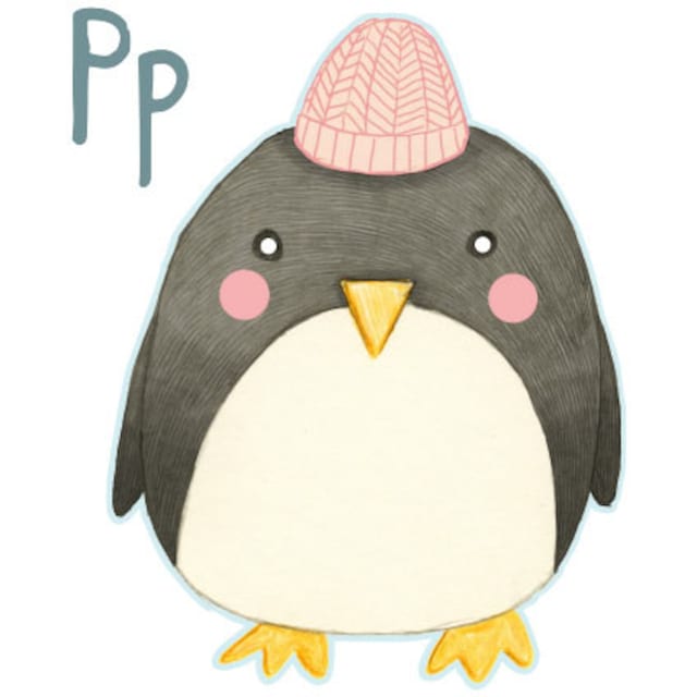 Wall-Art Wandtattoo »Pinguin Penguin Buchstabe P«, (1 St.) online kaufen |  Jelmoli-Versand