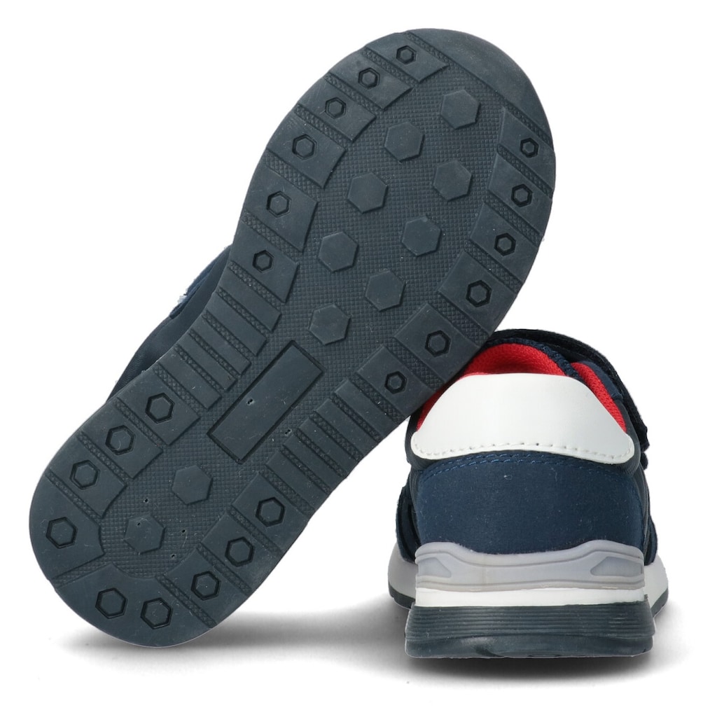 Tommy Hilfiger Sneaker »LOW CUT VELCRO«, mit doppeltem Klettverschluss, Freizeitschuh, Halbschuh, Schnürschuh