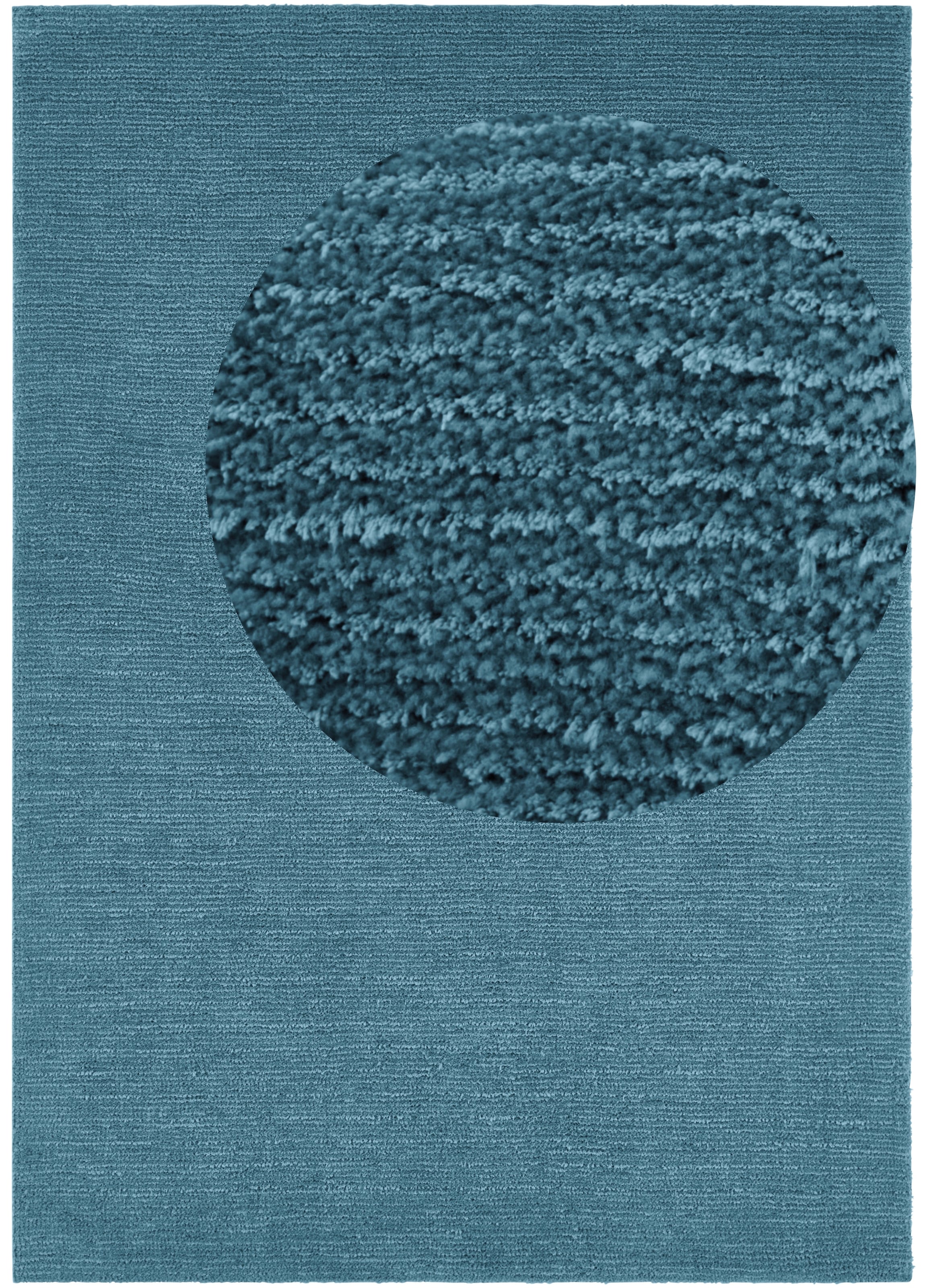 HANSE Home Teppich »Supersoft«, rechteckig, 10 mm Höhe, Kurzflor, Läufer Modern, Einfarbig, Wohnzimmer, Schlafzimmer