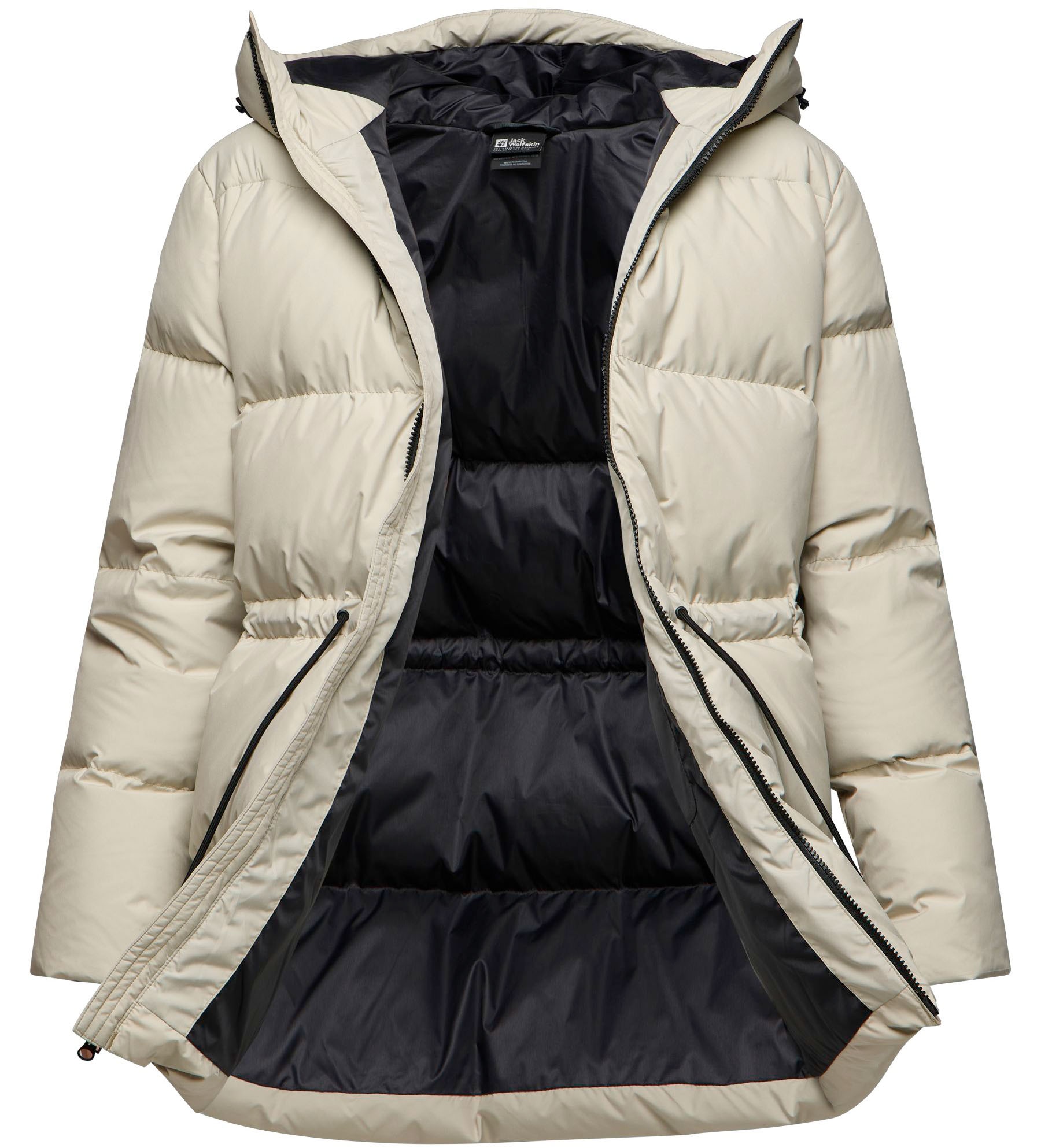 Jack Wolfskin Daunenjacke »KIRSCHALLEE«, mit Kapuze