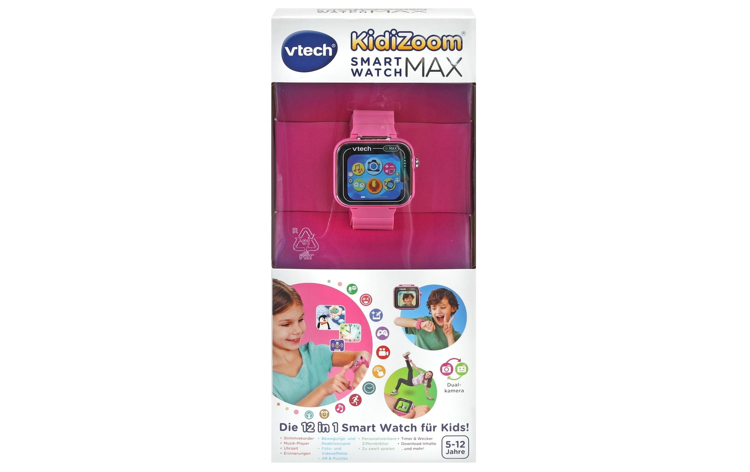 Vtech® Kinderkamera »KidiZoom Smart Watch MAX pink -DE-«