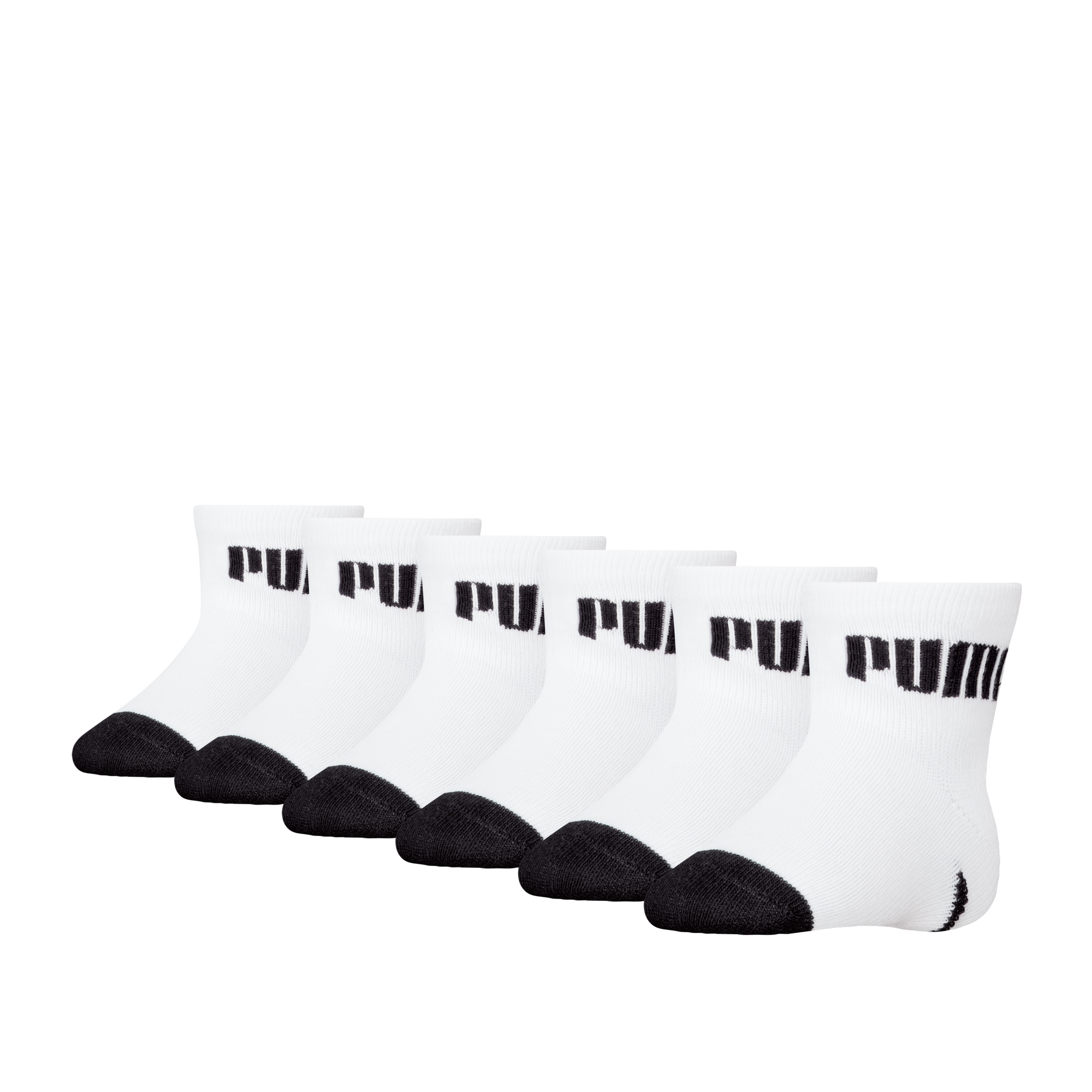 PUMA Socken »PUMA BABY MINI CATS SOCK 6P ECOM« 6 Paar, Logo