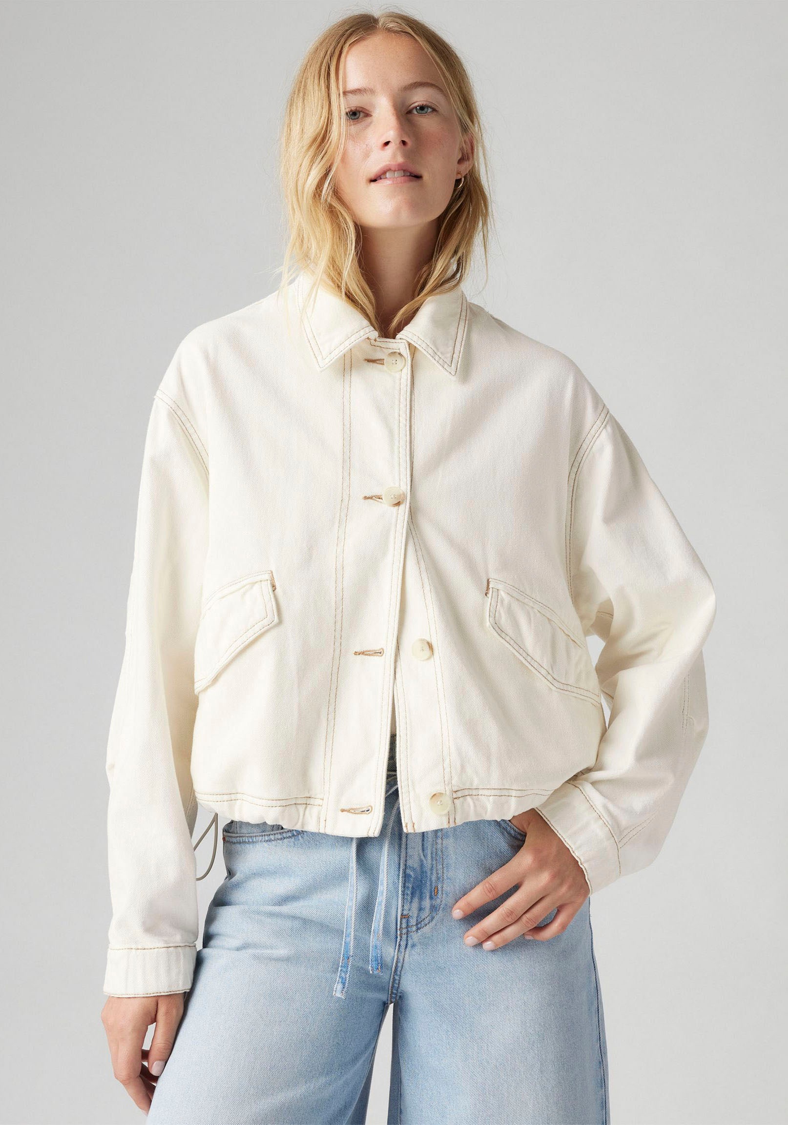Levi's® Jeansjacke »JANIS UTILITY J« ohne Kapuze in weiter, bequemer Passform