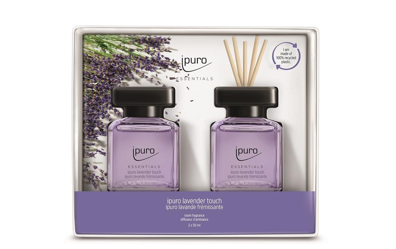 IPURO Duftstäbchen »Lavender Touch 2 x 50 ml Set 100 ml«