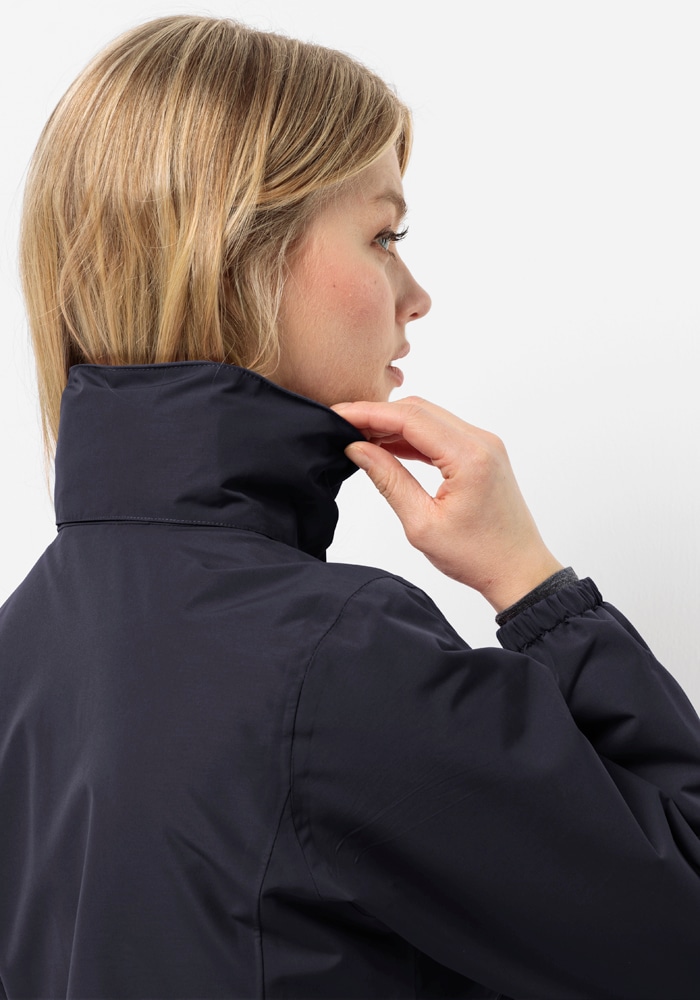 Jack Wolfskin Outdoorjacke »STORMY POINT 2L JKT W«, mit Kapuze