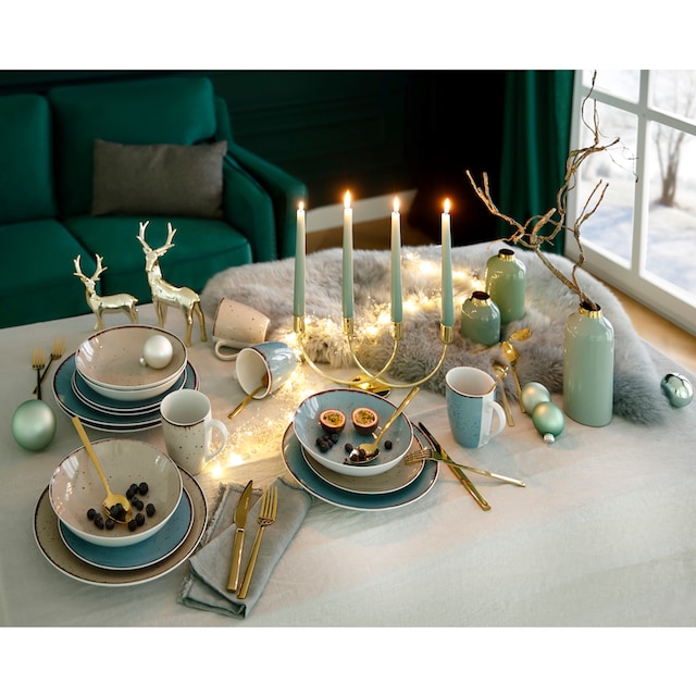 BOLTZE Kerzenhalter »Fungo, Weihnachtsdeko«, aus Eisen, Höhe ca. 14 cm  online bestellen | Jelmoli-Versand