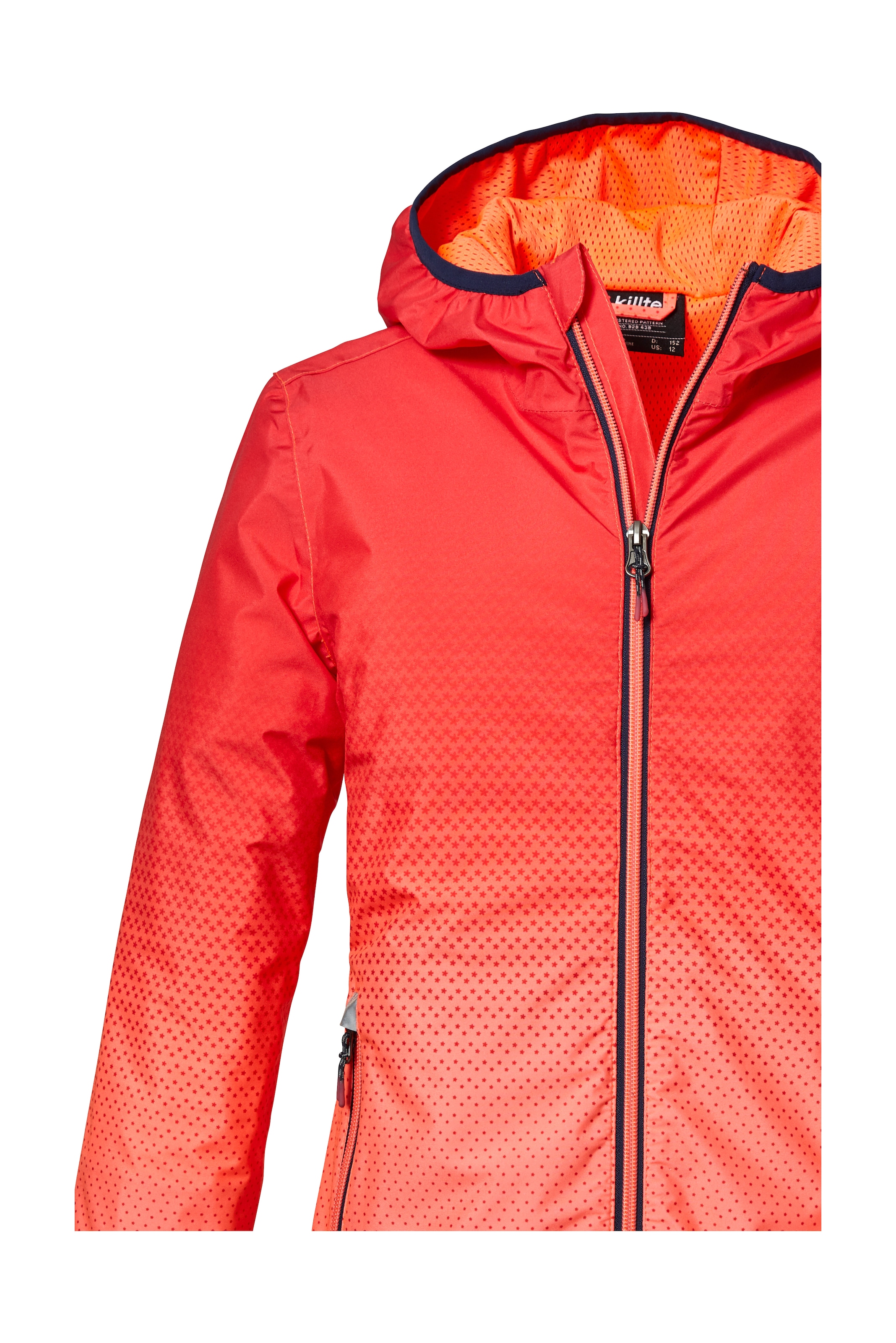 Killtec Outdoorjacke »KOS 331 GRLS JCKT«, Winddichte, wasserdichte Mädchenjacke mit reflektierenden Elementen