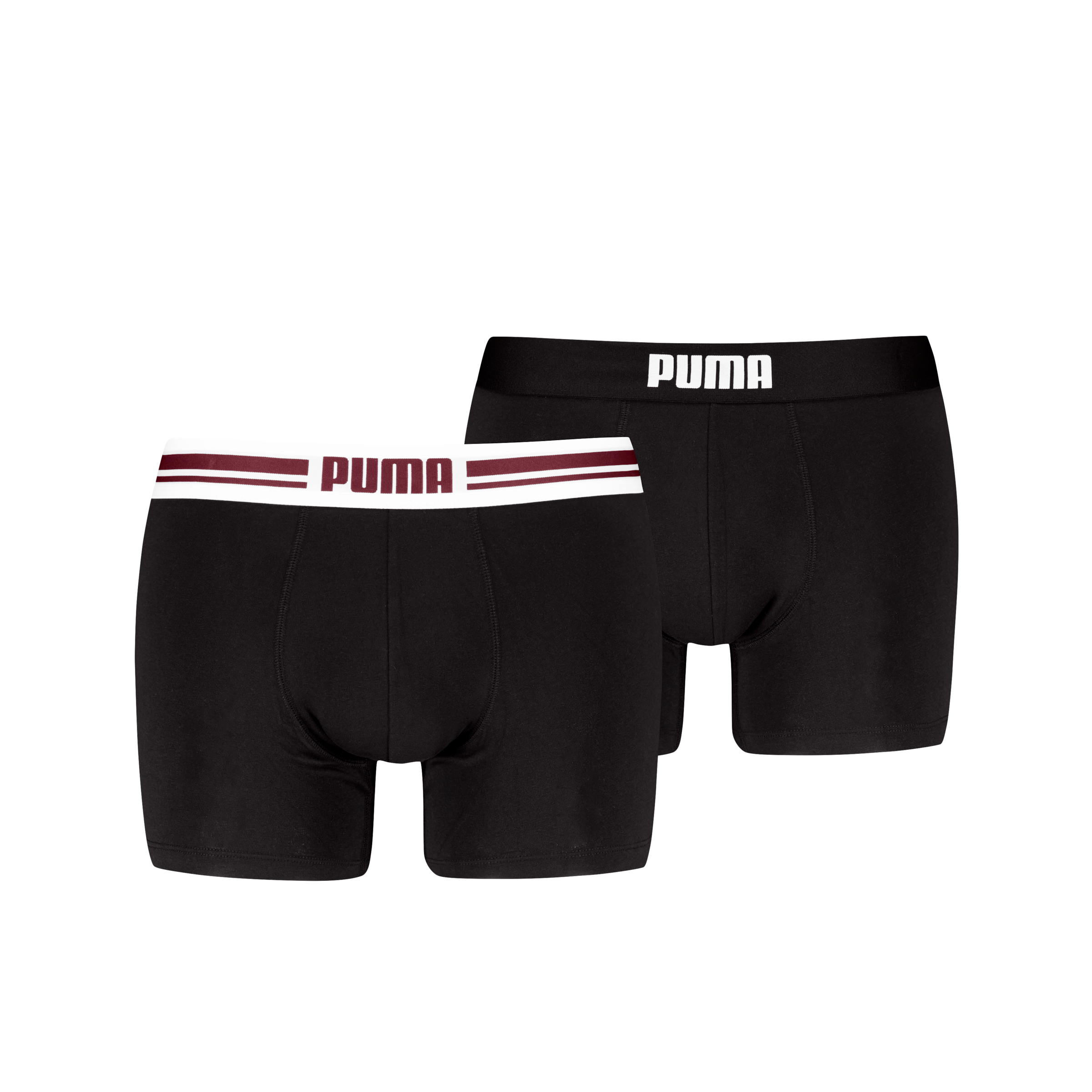 PUMA Boxershorts »PUMA MEN EVERYDAY PLACED LOGO BOXERS 2P« 2er Pack, mit elastischem Logobund
