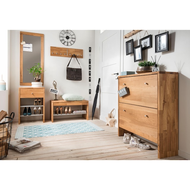 Home affaire Schuhkommode »Dura«, aus FSC-zertifizierten Massivholz, Breite  82 cm online kaufen | Jelmoli-Versand