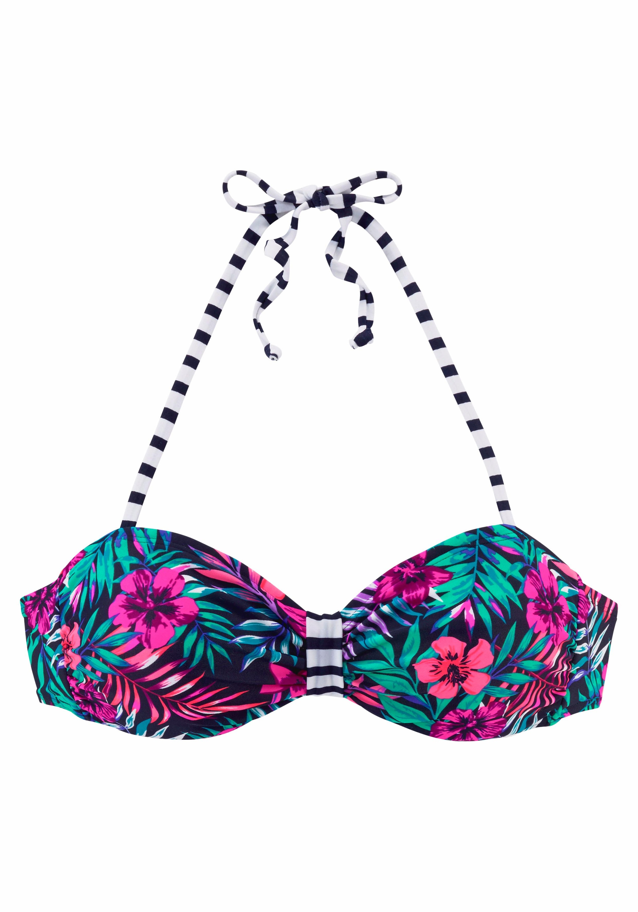 Venice Beach 'Summer' Bandeau Bikini Top