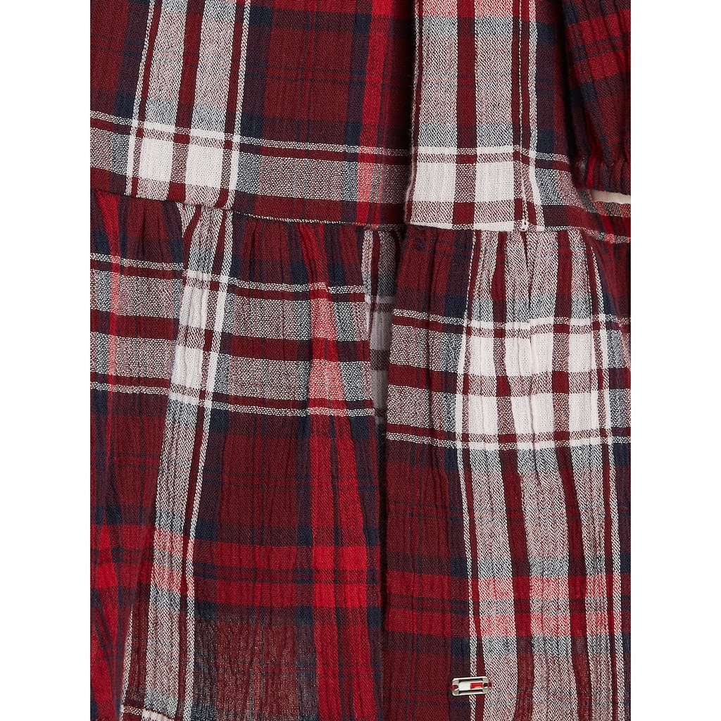 Tommy Hilfiger A-Linien-Kleid »TOMMY TARTAN DRESS«