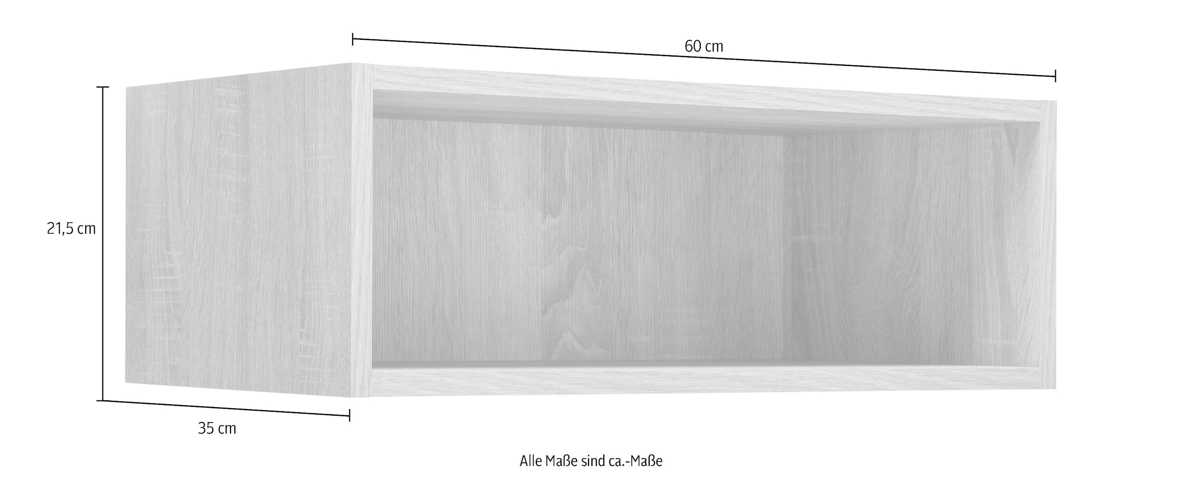 wiho Küchen Hängeregal »Flexi2«, Breite 60 cm