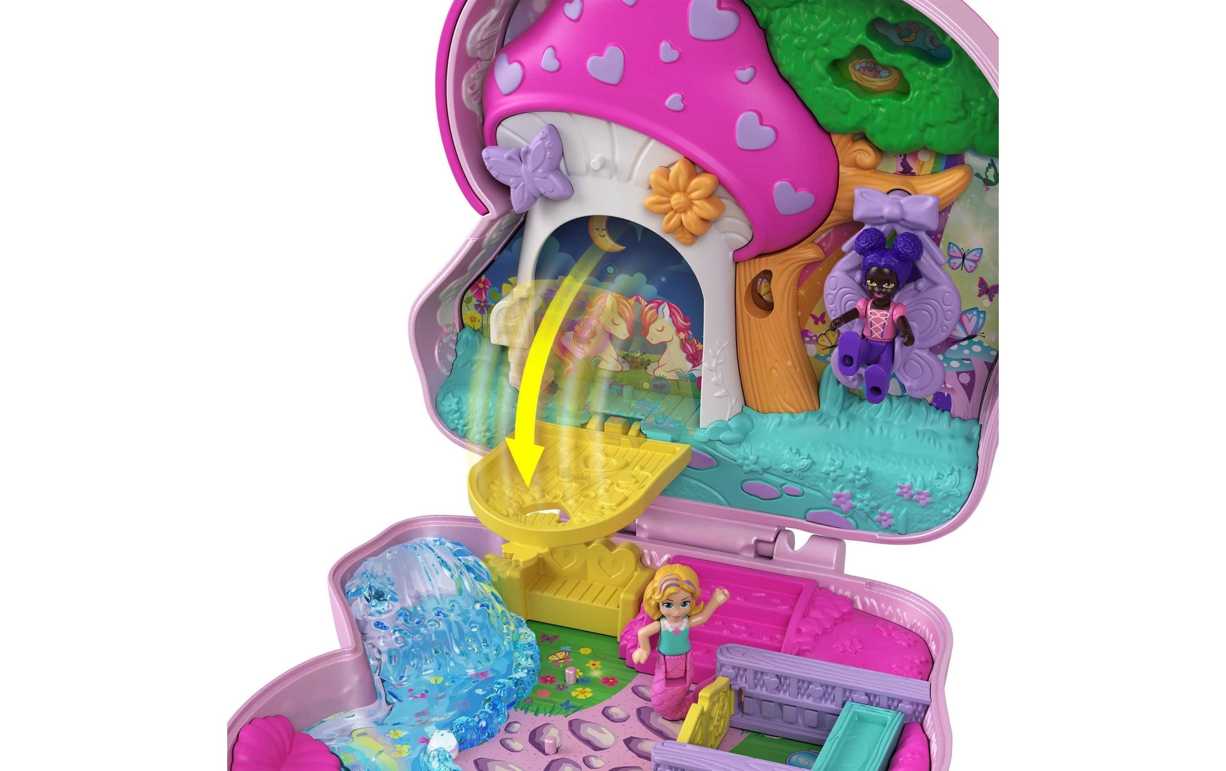 Polly Pocket Spielfigur »O/S Unicorn Tea Party«