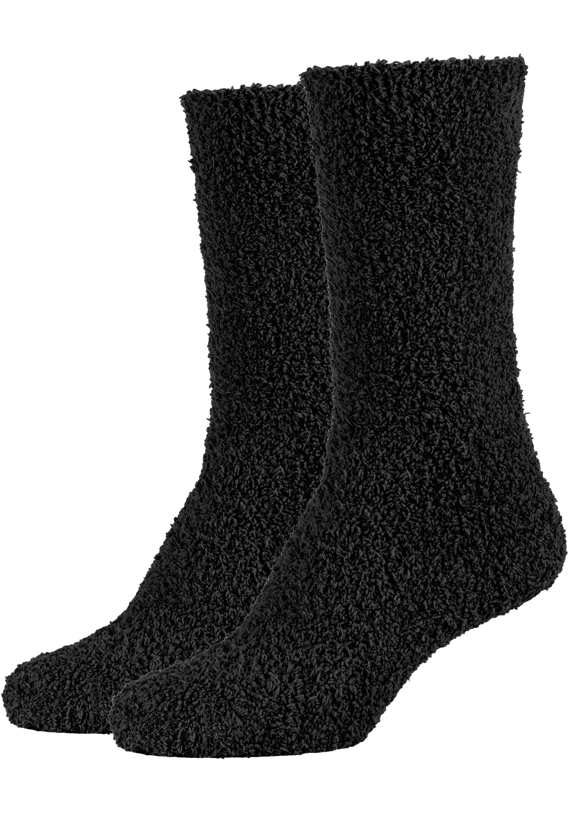 Camano Kuschelsocken »warm & cozy«, (4er Pack), bequem, weich, soft, kein Einschneiden, winter warm cozy