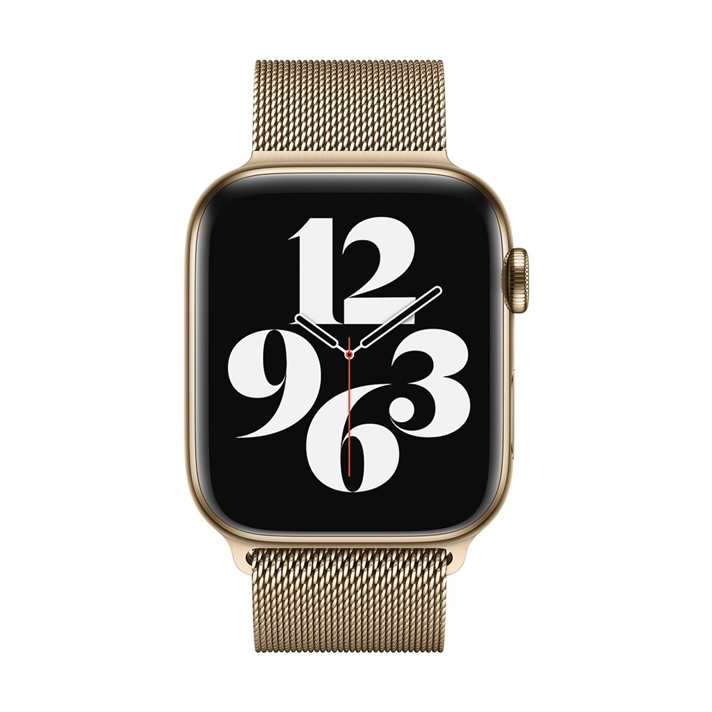 Apple Smartwatch-Armband »Series 1 - 3 (42 mm) und Series 4 - 6 / SE (44 mm), Loop 44 mm Goldfarben«, MY9L2ZM/A