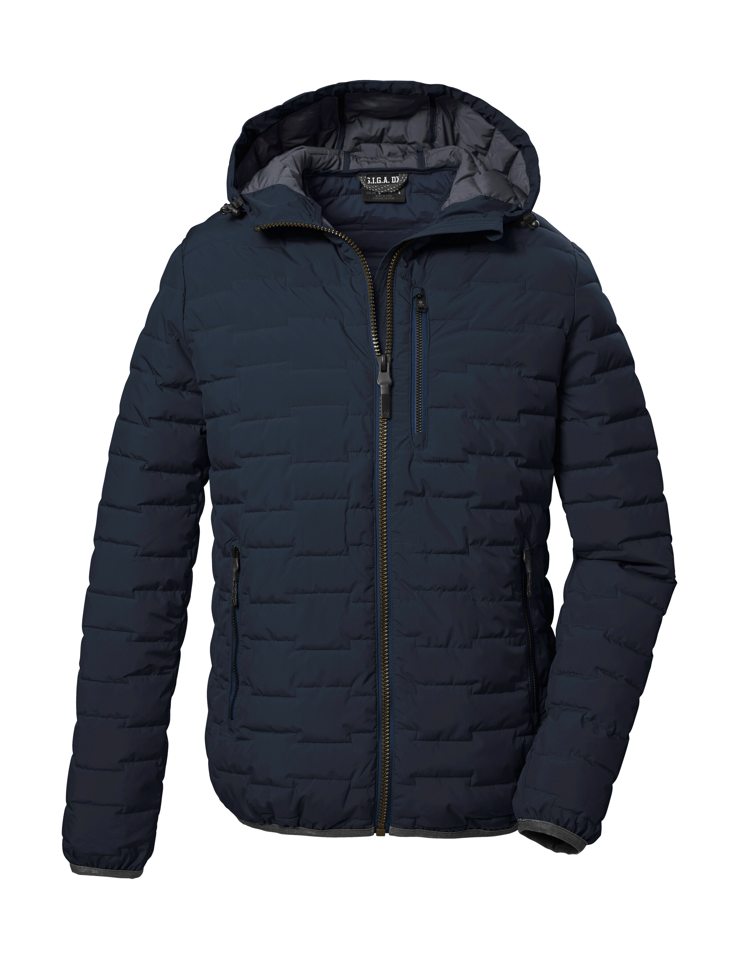 G.I.G.A. DX by killtec Steppjacke »GW 25 MN QLTD JCKT« Wasserabweisende Herrenjacke mit 8.000 mm Wassersäule und Stauraum