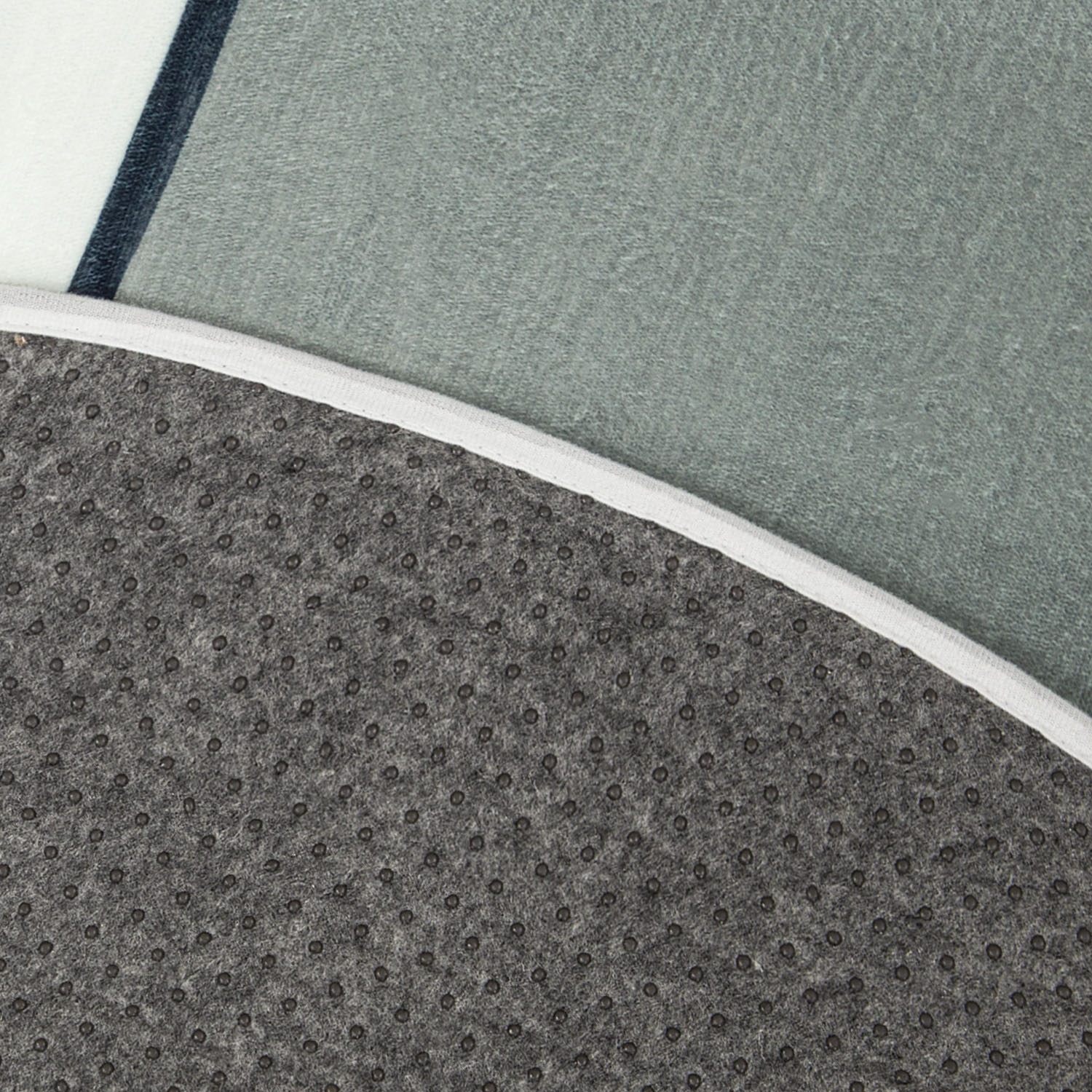 Paco Home Kinderteppich "Chicos 553" rund 2 mm Höhe Flachgewebe, Motiv Berge & Sterne, Kinderzimmer
