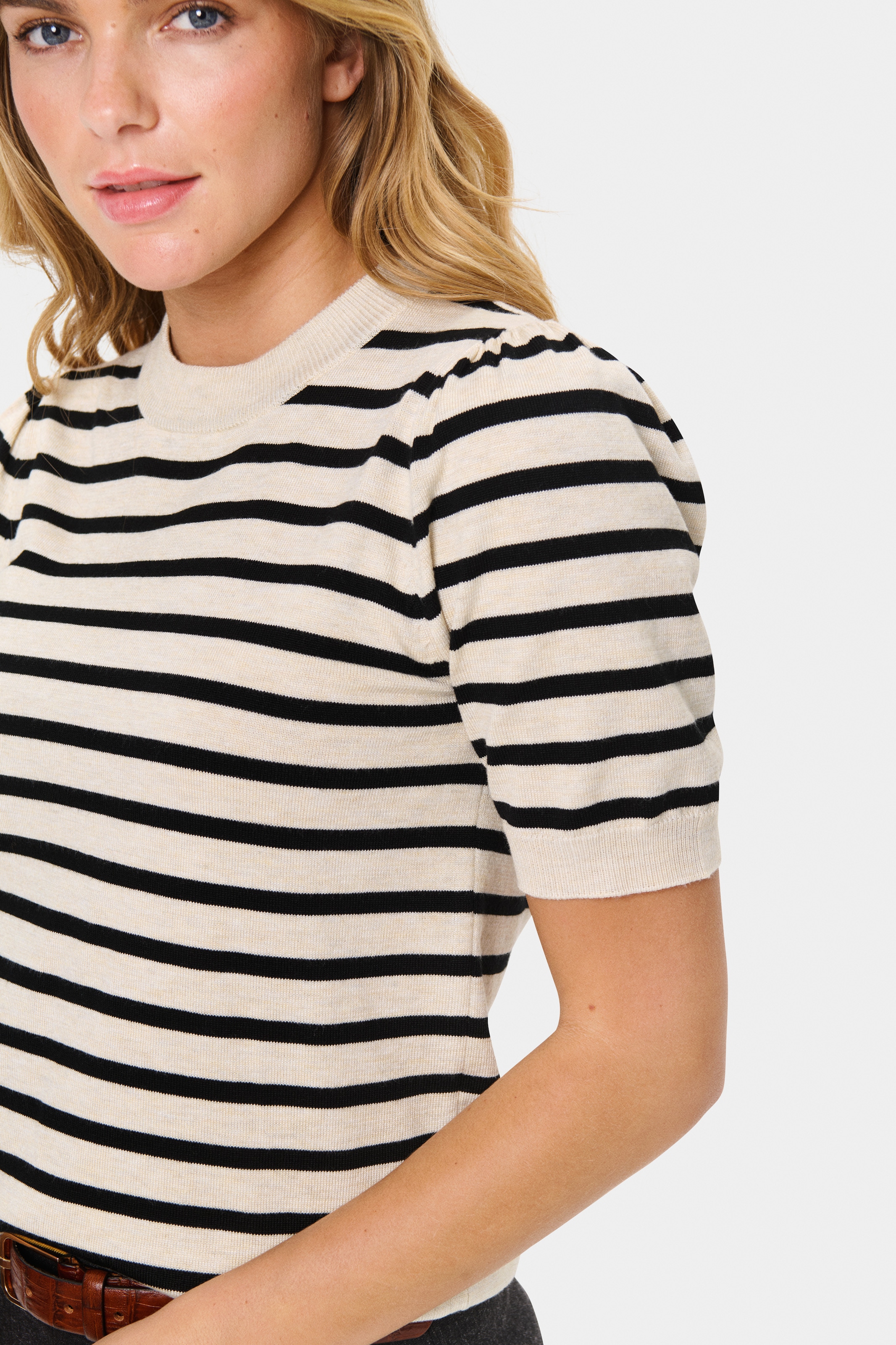Saint Tropez Kurzarmpullover »MilaSZ SS Striped«