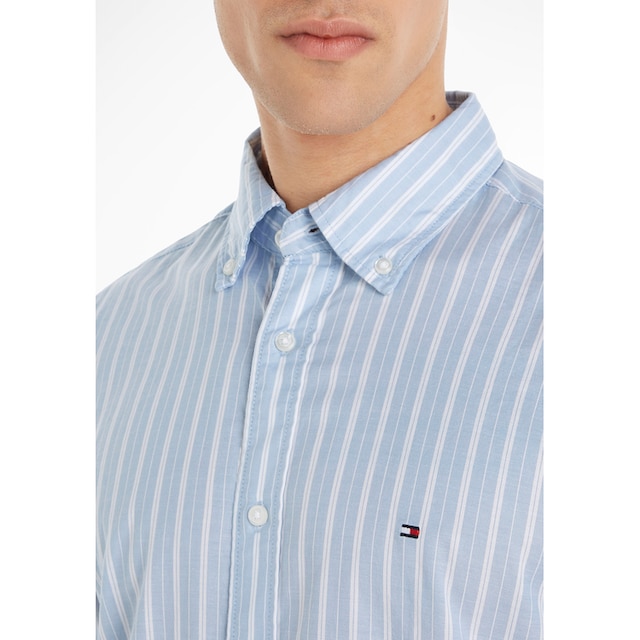 Tommy Hilfiger Langarmhemd »NATURAL SOFT EASY STP RF SHIRT«, mit  Button-down-Kragen online kaufen | Jelmoli-Versand