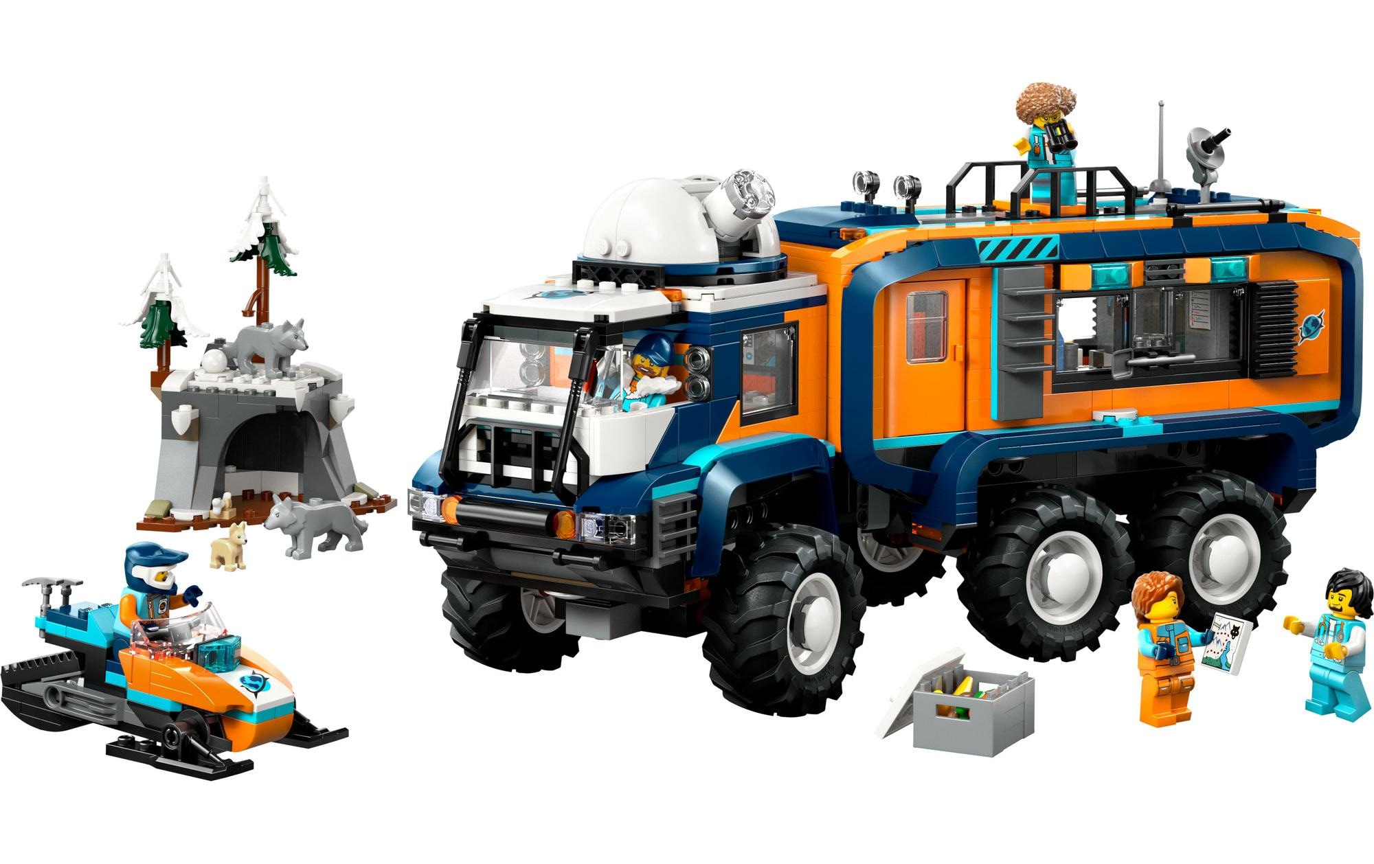 LEGO® Spielbausteine »City Arktis-Truck mit Labor 60471«, (1064 St.)