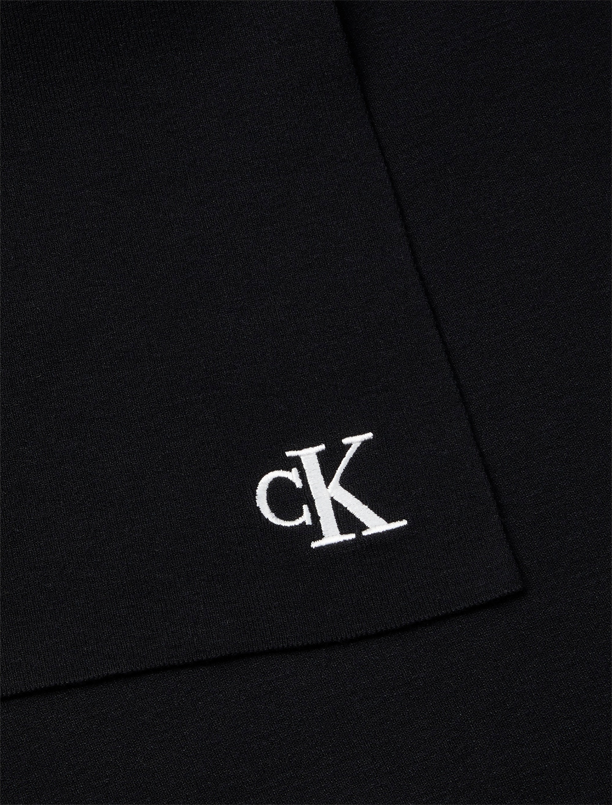 Calvin Klein Modetuch »CK FINE RIB SCARF«, mit klassischem unifarbenen Design