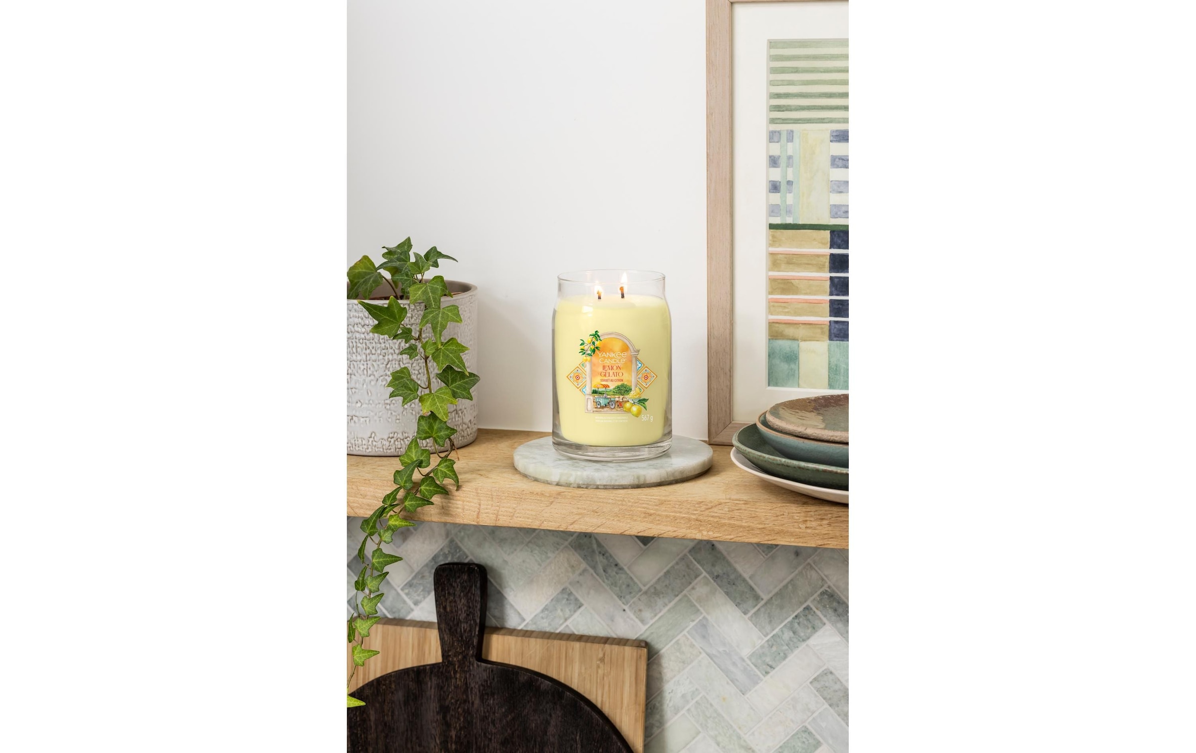 Yankee Candle Duftkerze »Lemon Gelato 567 g«