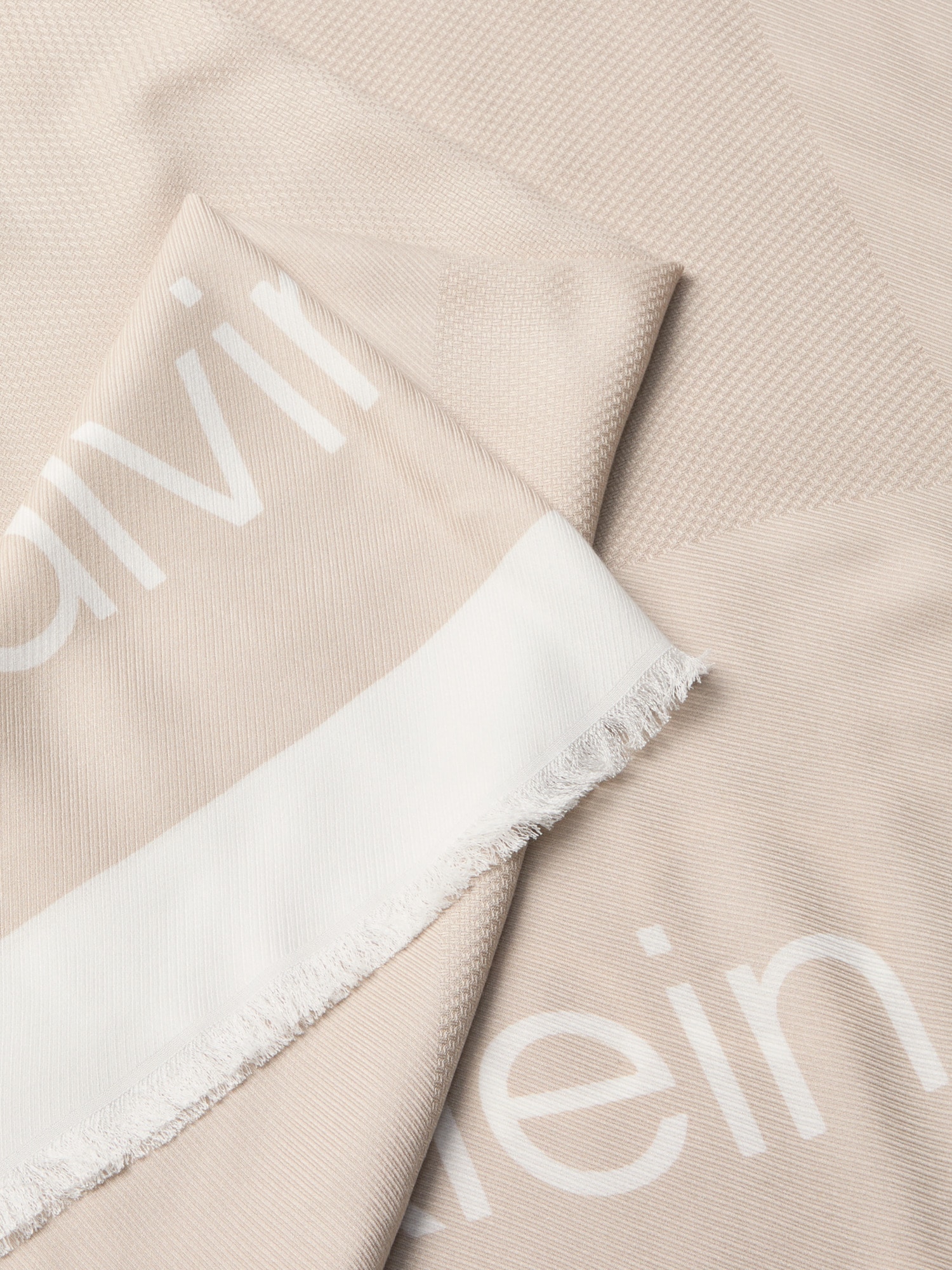 Calvin Klein Modeschal »BOLD LOGO CONTRAST SCARF«, mit Markenlogoprint