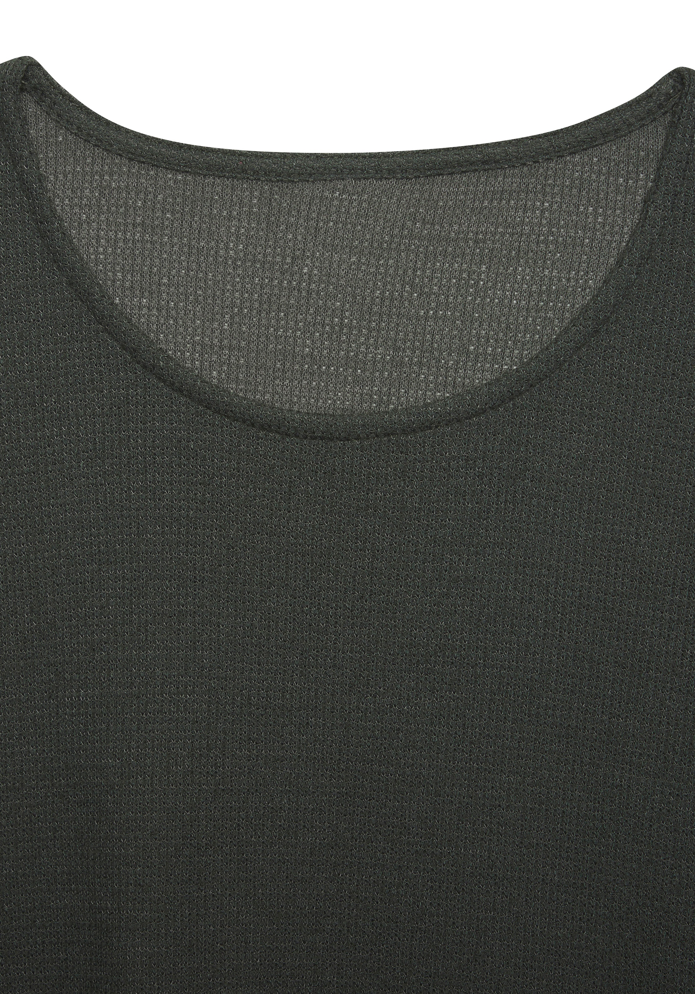 Vivance Langarmshirt »aus flauschigem Strick«, aus bügelfreier Qualität