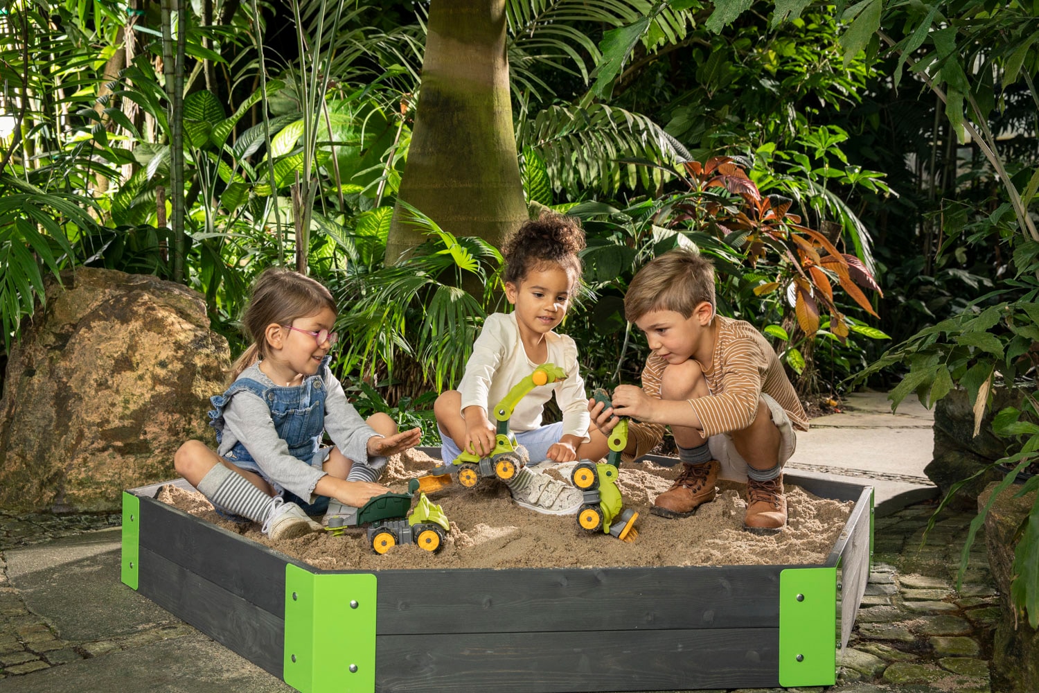 BIG Spielzeug-Bagger »Power Worker Mini Dino T-Rex«, Made in Germany