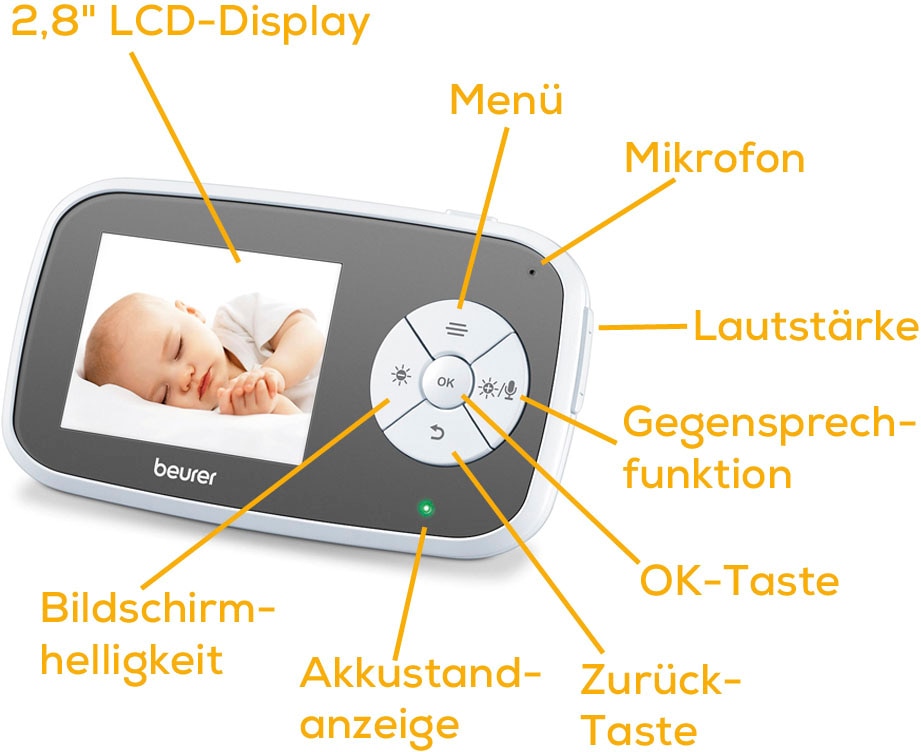 BEURER Video-Babyphone »BY 110«