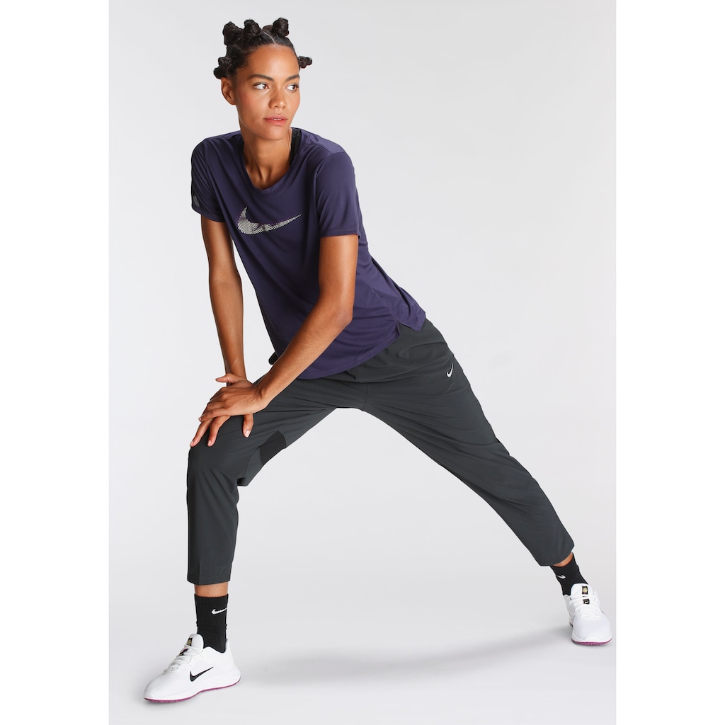 Nike Laufshirt »DRI-FIT SWOOSH WOMEN'S SHORT-SLEEVE RUNNING TOP«