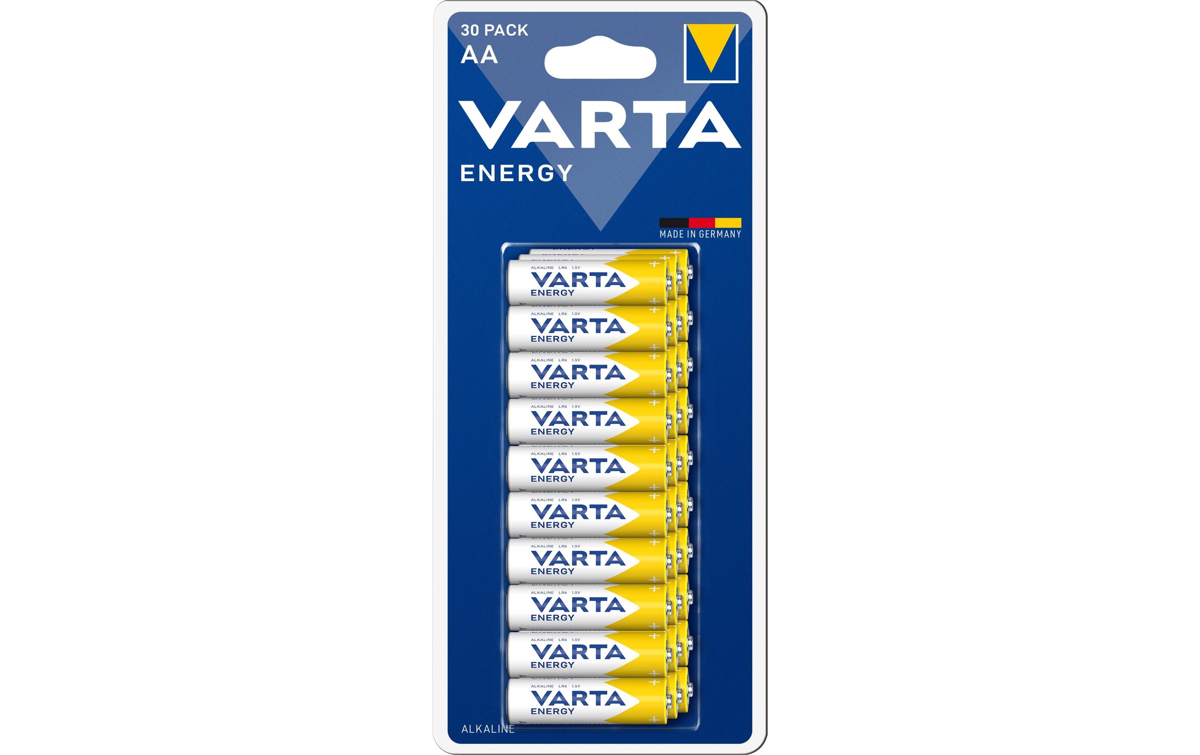 VARTA Batterie »Energy 30x AA«, (30 St.)