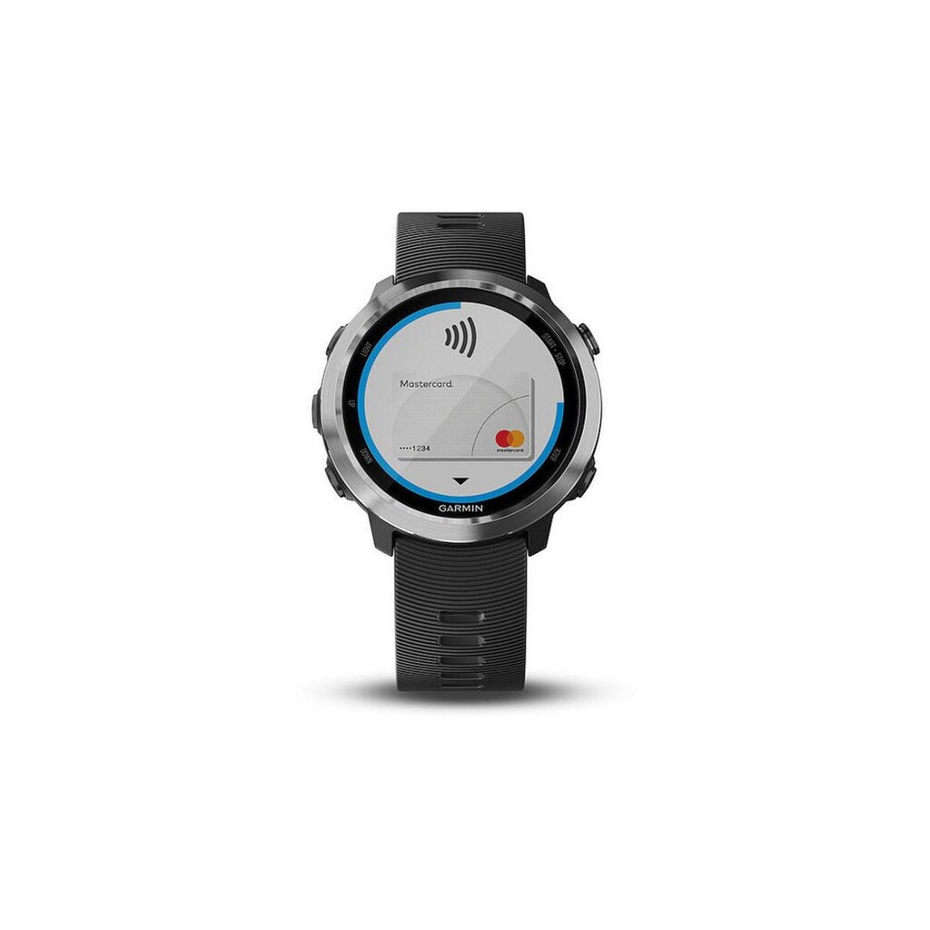 Garmin Fitnessuhr »GPS-Sportuhr Forerunner 645 Music Schwarz Silberfarben«