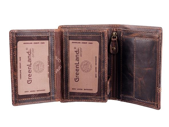 GreenLand Nature Geldbörse »Classic«, aus Leder mit schöner Ziernaht online  bestellen | Jelmoli-Versand