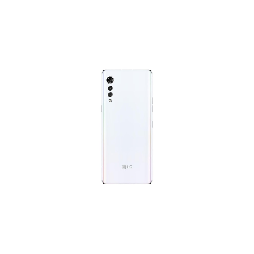 LG Smartphone »Velvet 5G«, Aurora Weiss, 17,27 cm/6,8 Zoll, 128 GB Speicherplatz, 48 MP Kamera