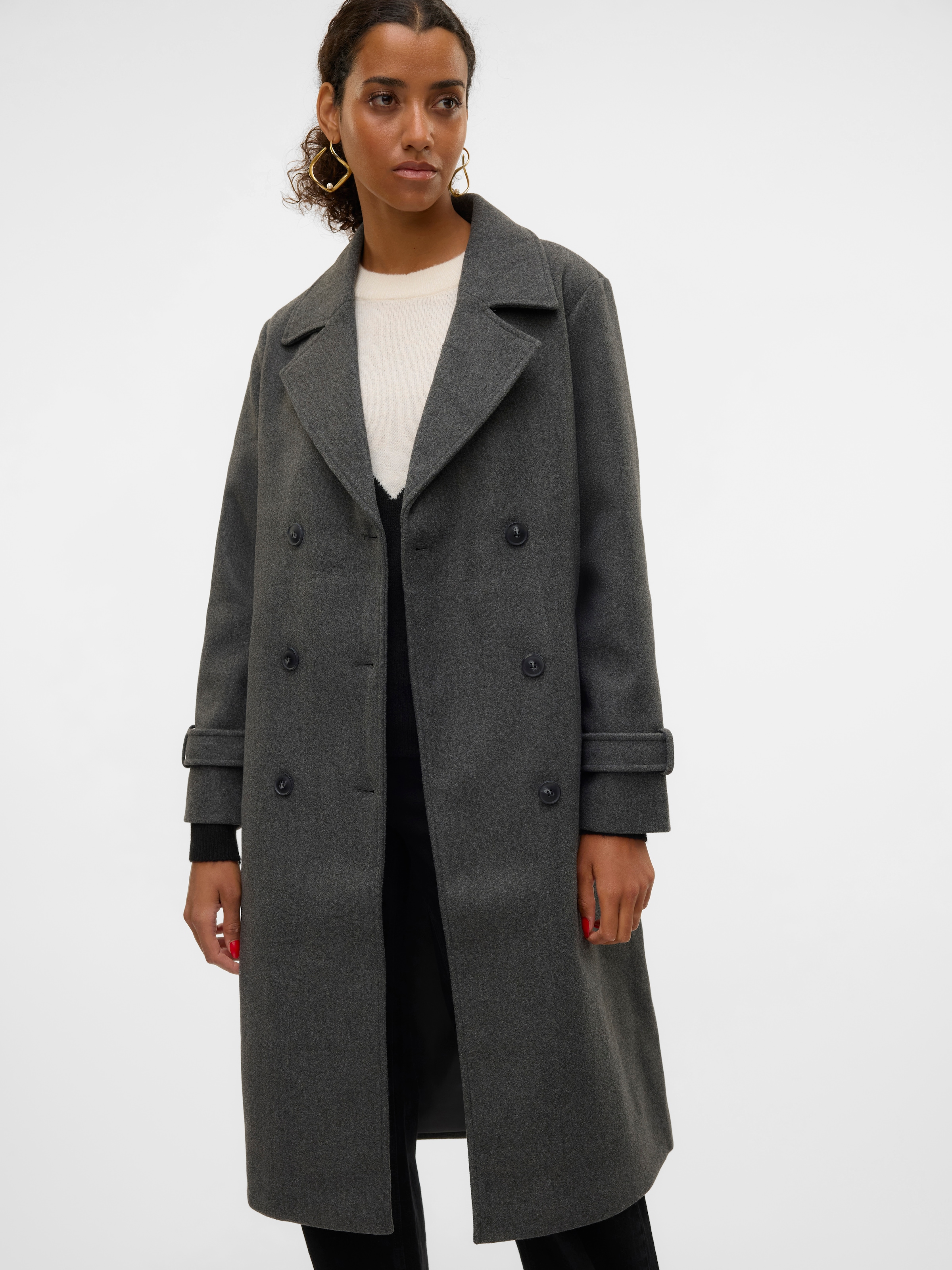 Trenchcoat »VMFORTUNEVEGA LONG TRENCHCOAT GA NOOS«