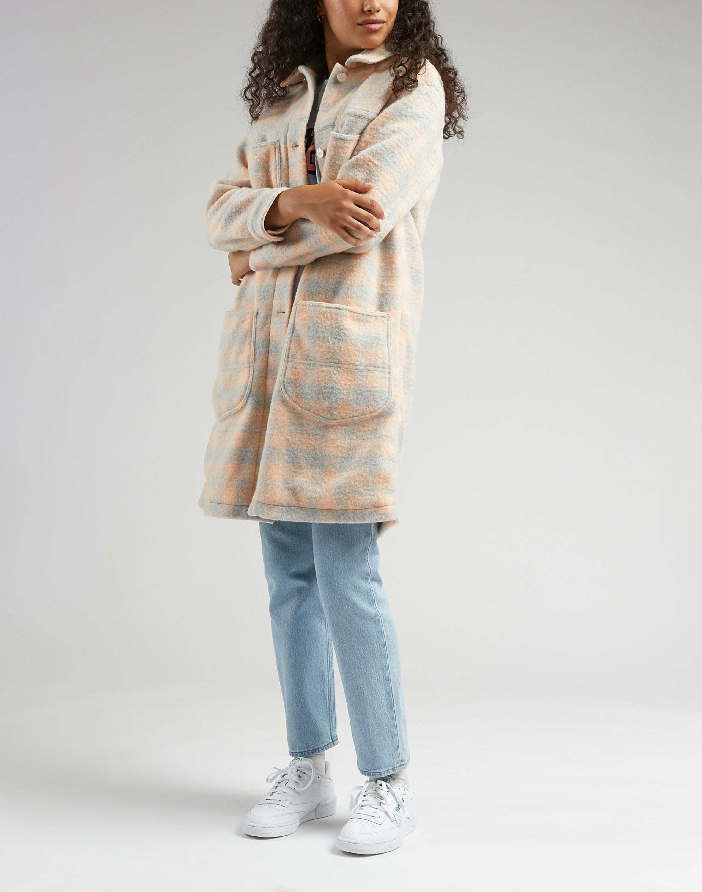 Lee® Fleecejacke »LEE Jacken Elongated Chore Coat«