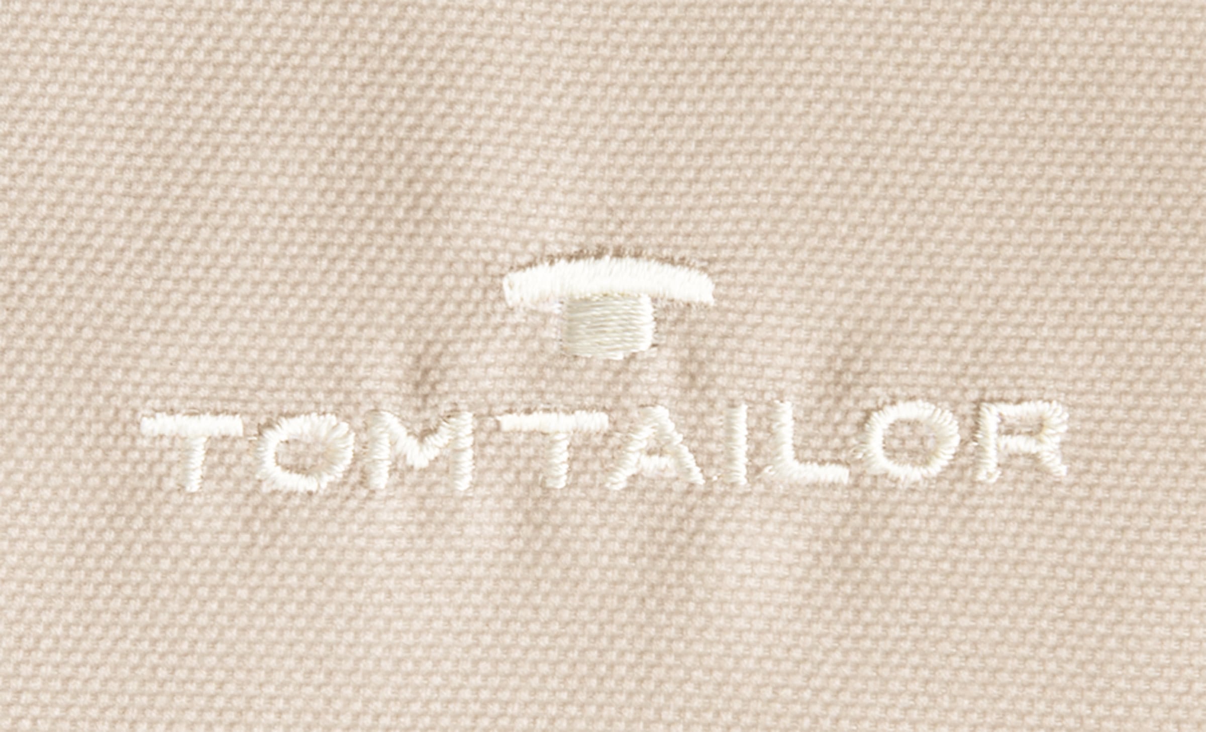 TOM TAILOR HOME Dekokissen »Dove Signature«, mit Paspel, Kissenhülle ohne Füllung, 1 Stück