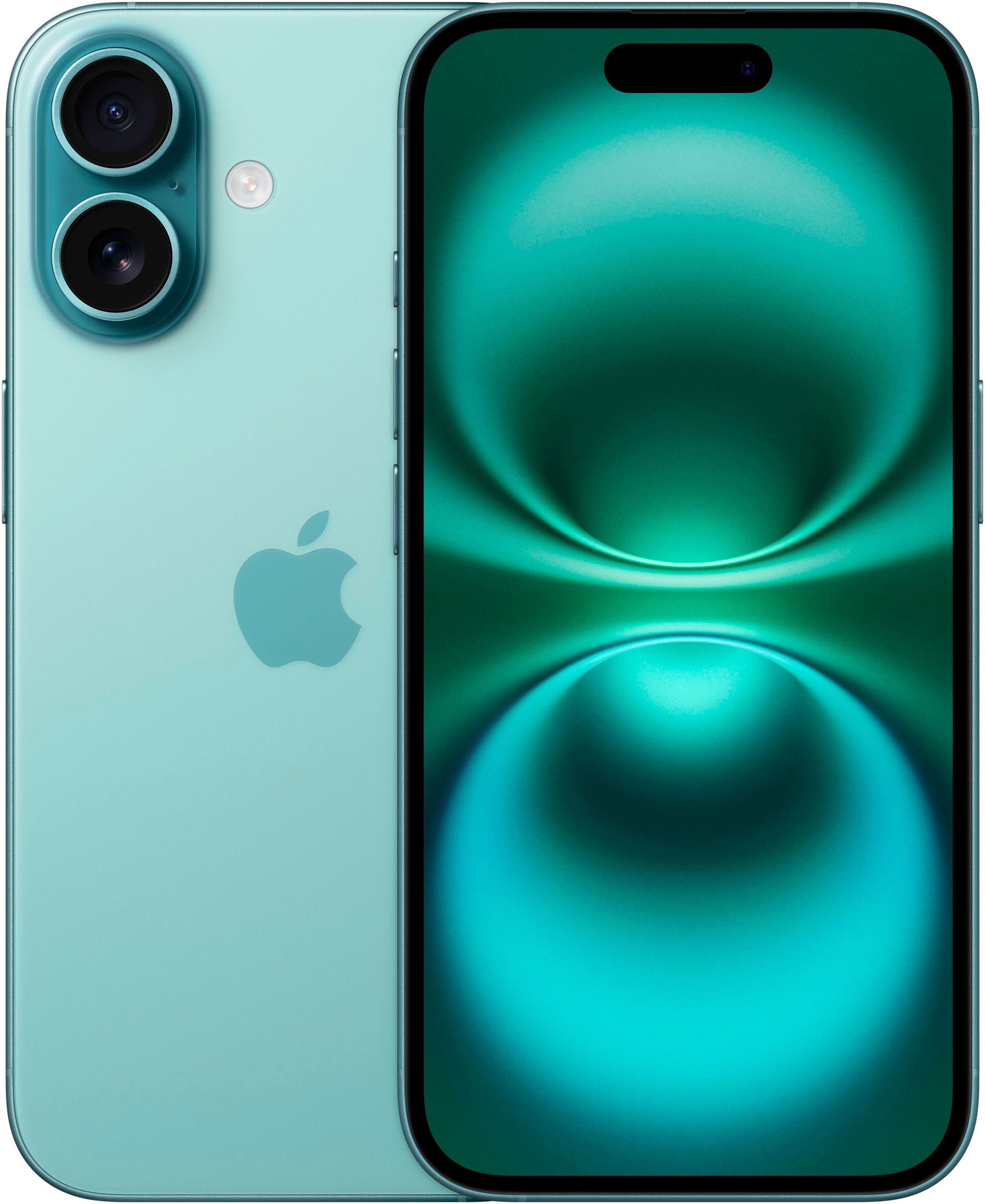 Apple Smartphone "iPhone 16" Blaugrün