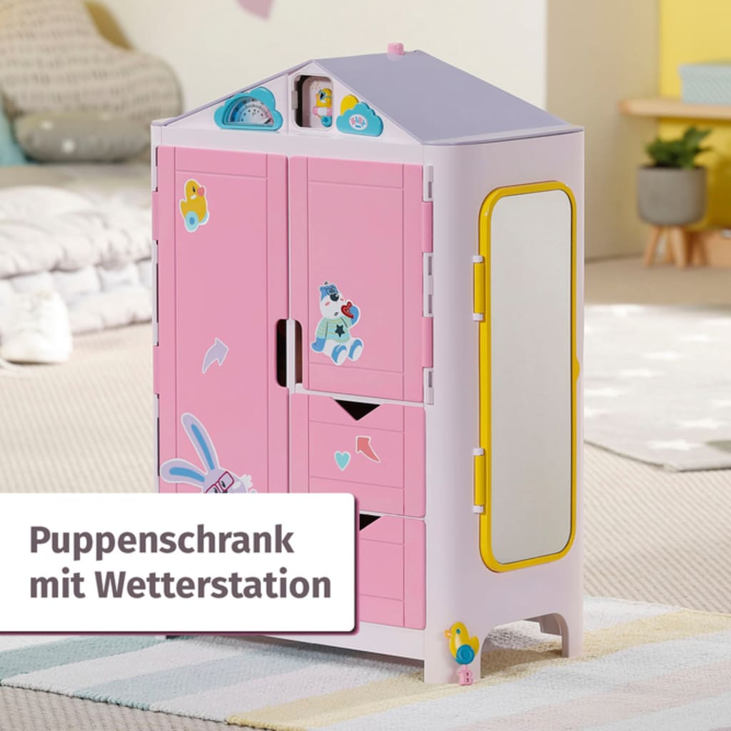 Baby Born Puppenkleiderschrank »mit Wetterente«