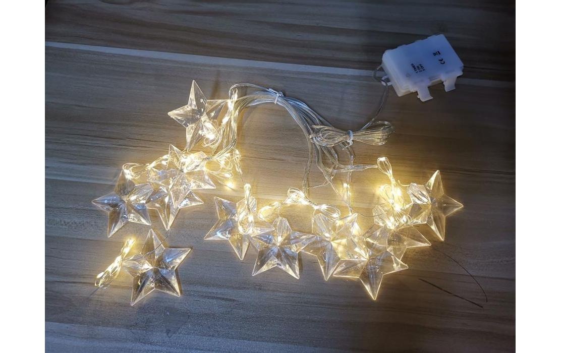 LED-Lichtervorhang »Dameco mit 11 Strängen, 83 LEDs, 80 x«, 83 St.-flammig