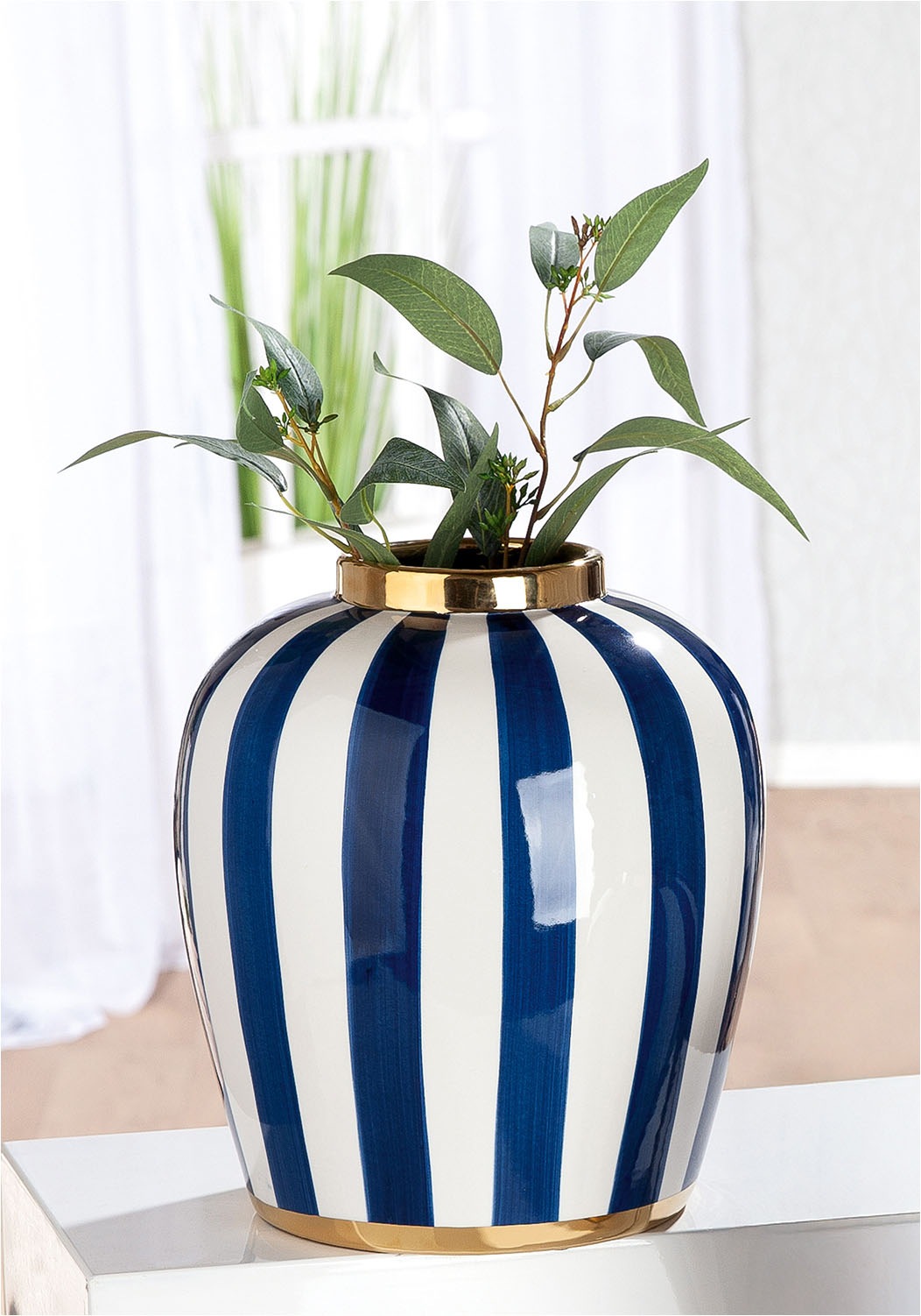 GILDE Tischvase "Vase bauchig Elio"