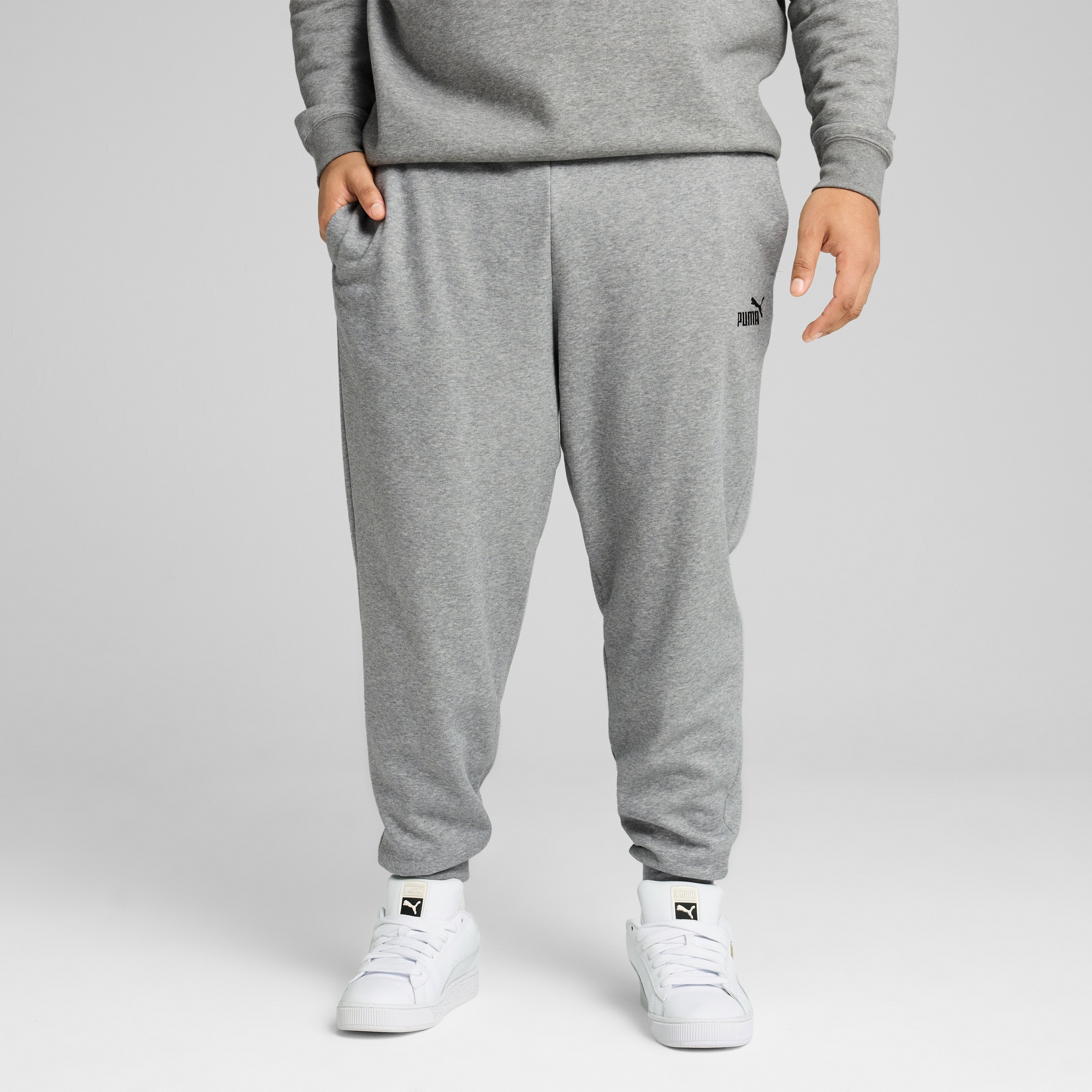 PUMA Trainingshose »ESS NO. 1 LOGO SWEATPANTS FL CL« für vielseitige sportliche Aktivitäten, mit Eingrifftaschen