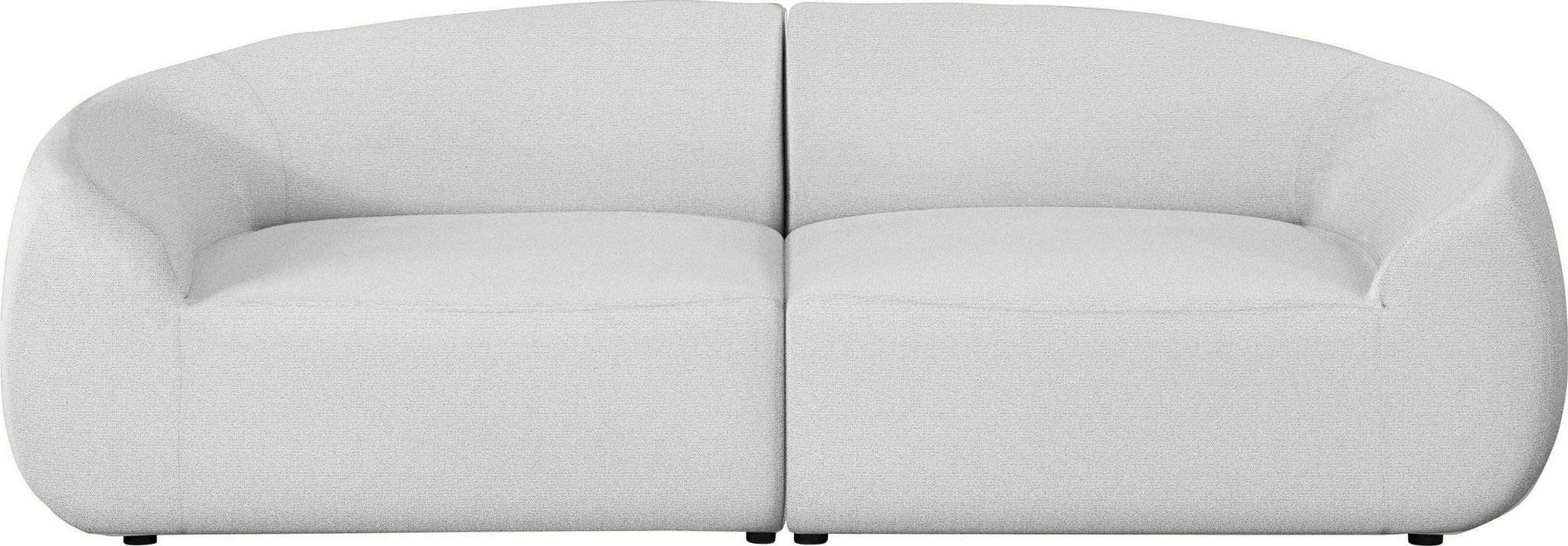 LeGer Home by Lena Gercke Big-Sofa »YANI, Designersofa, organische Form, Masse B/T/H: 240/64/81 cm«, mit Wellenunterfederung, auch in Bouclé, passend zur Serie