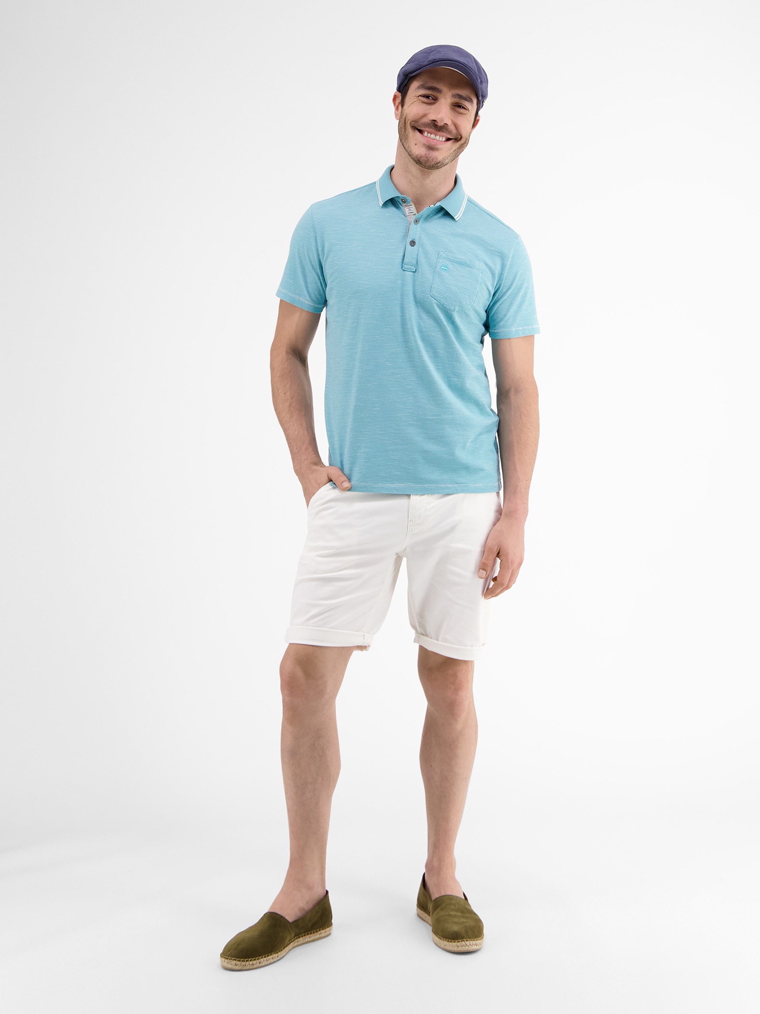 LERROS Poloshirt »LERROS Poloshirt mit Finelinerstreifen«