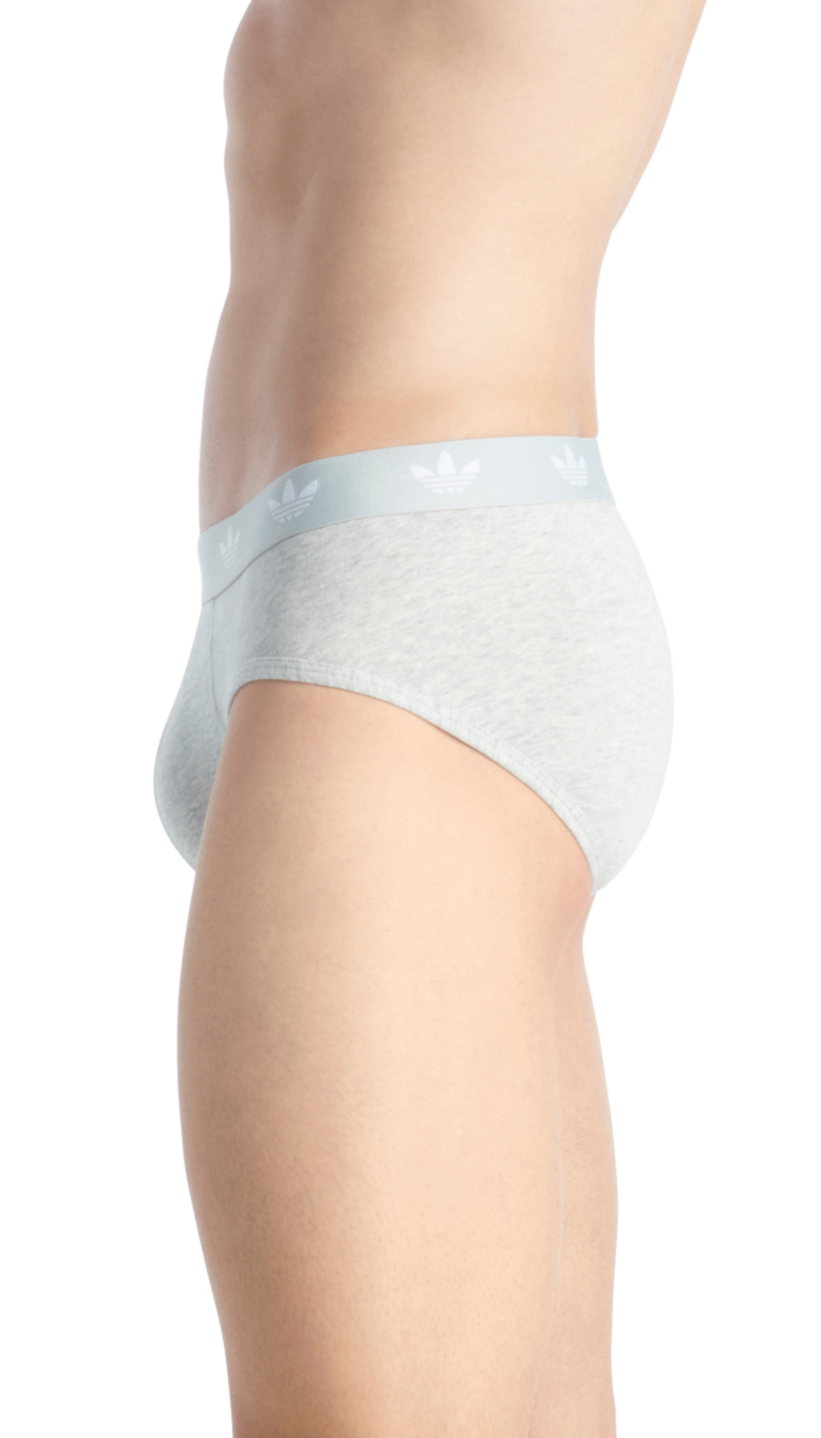 adidas Originals Slip »Comfort Flex Cotton«, (3er Pack), breiter Logo-Bund, elastisch, sportlicher Touch, Baumwollmix
