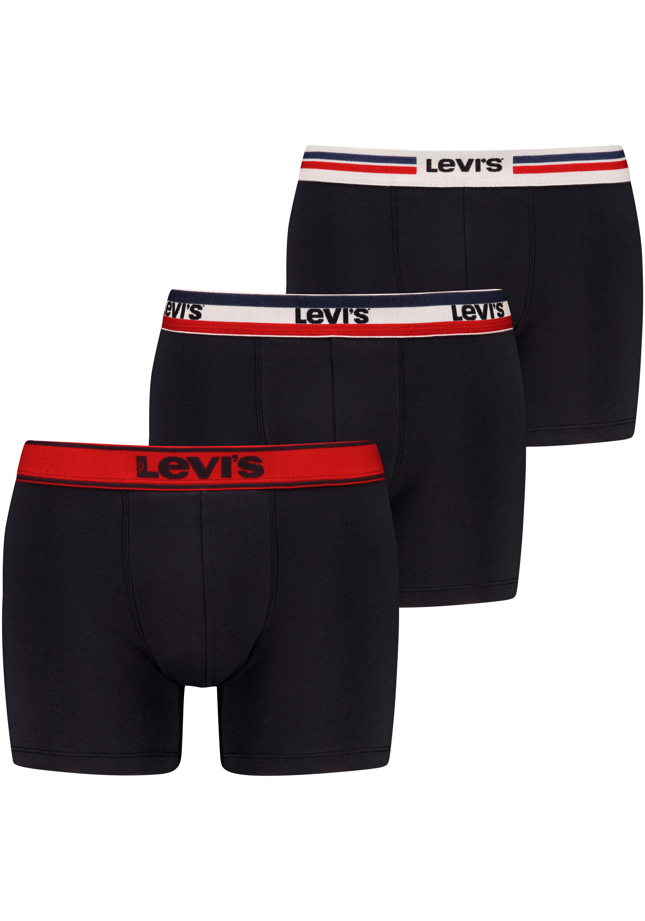 Levi's® Boxer 3er-Pack, mit Logobund