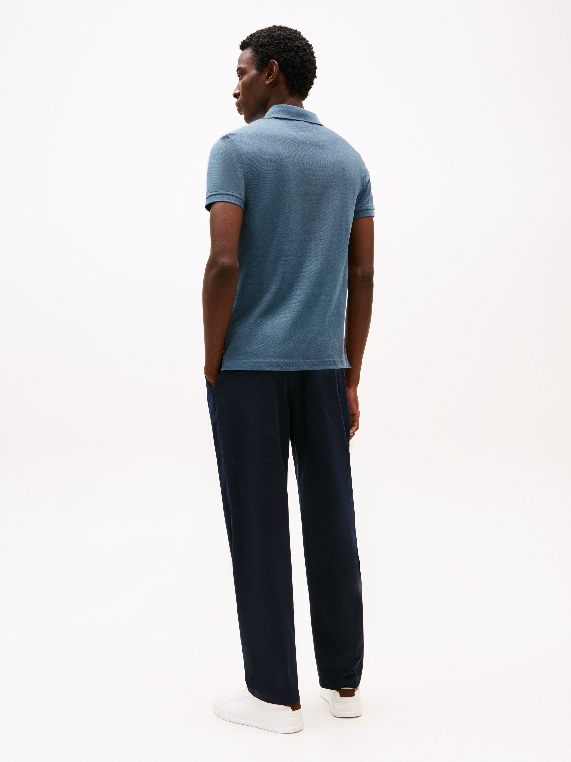 Tommy Hilfiger Poloshirt »1985 SLIM POLO«, aus leicht strukturiertem Piqué-Material