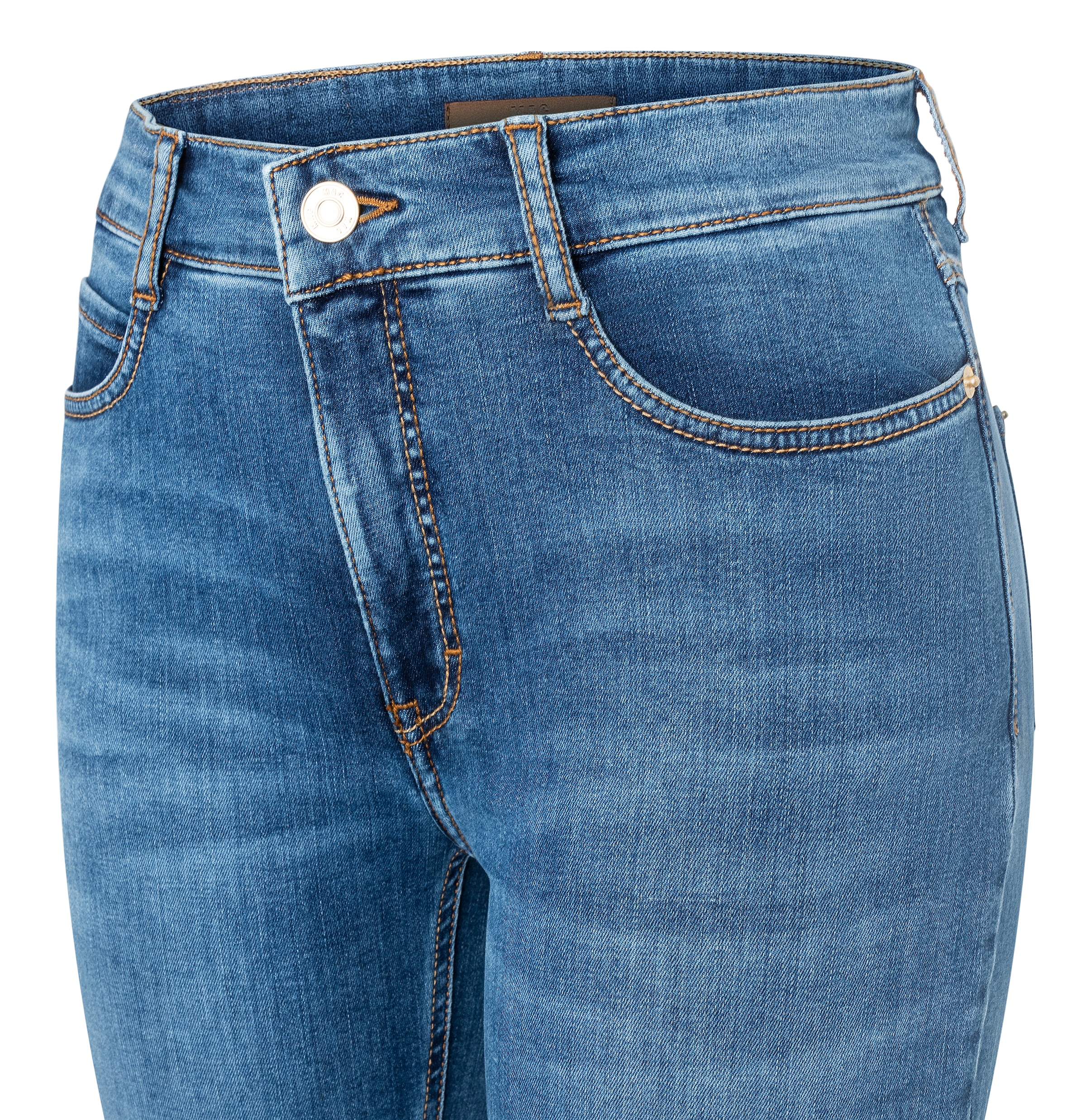 MAC Bootcut-Jeans »BOOT«, Modisch ausgestellter Saum