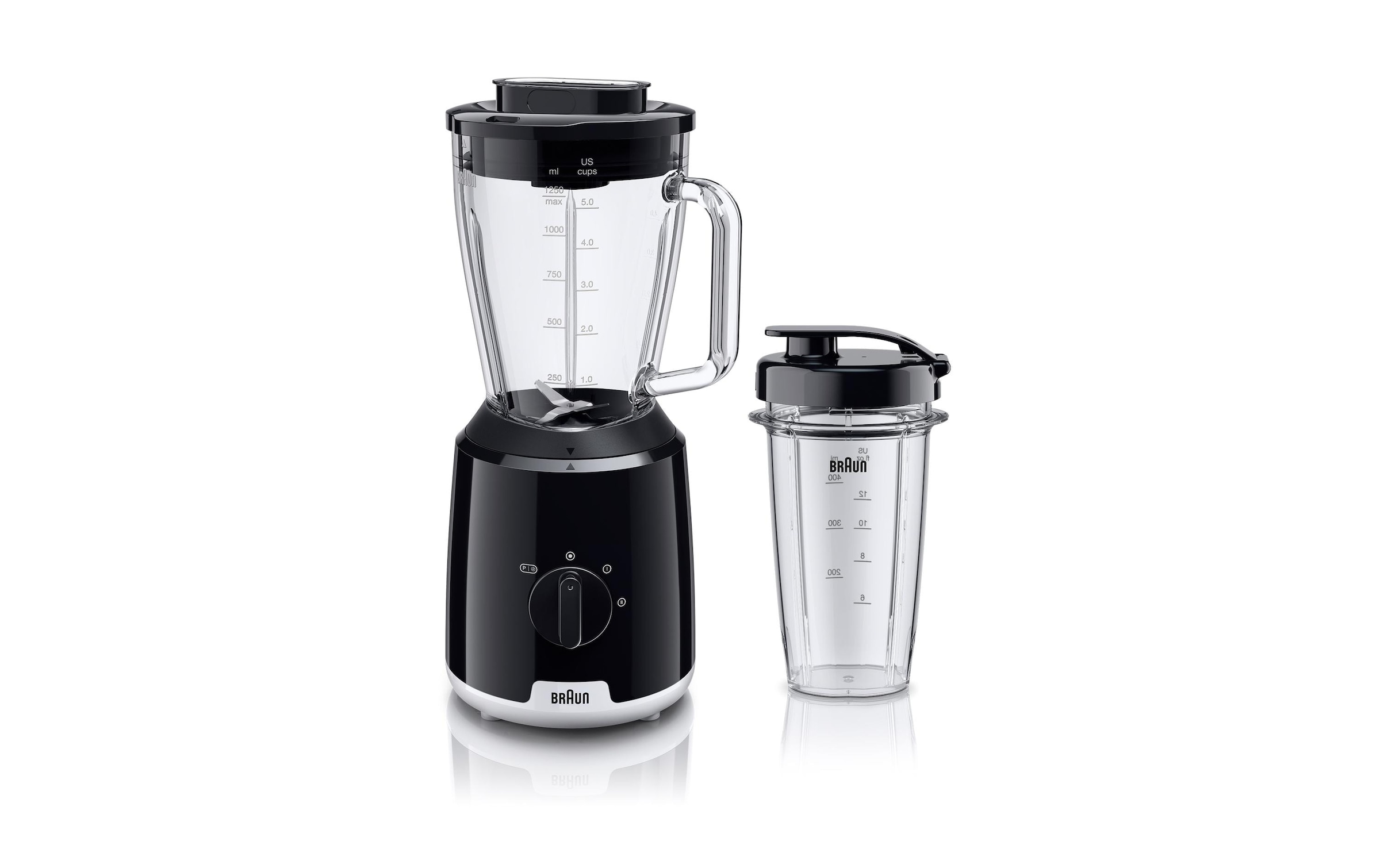 Braun Standmixer »PowerBlend 1 JB1051BK« 600 W